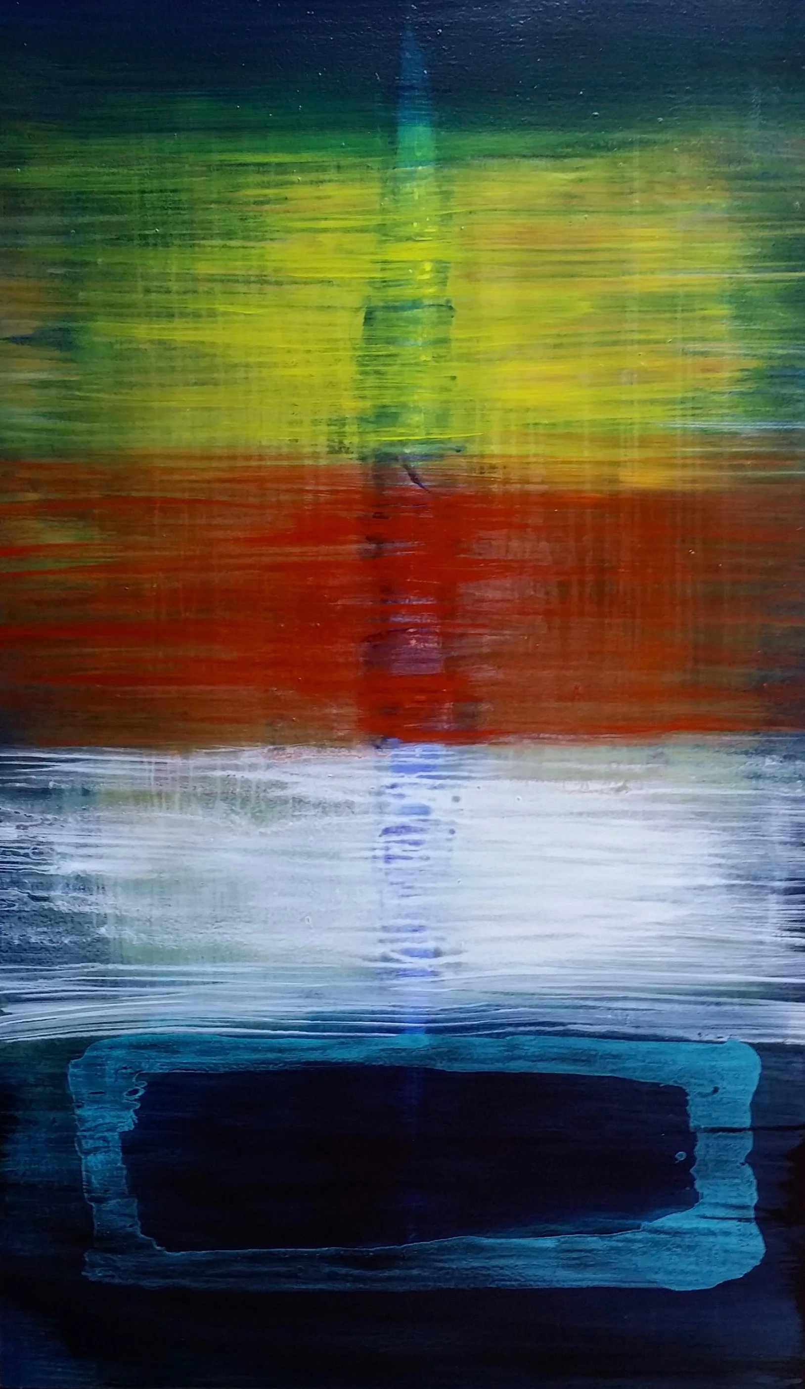Strata, 2018 60 x 36 inches Acrylic on canvas