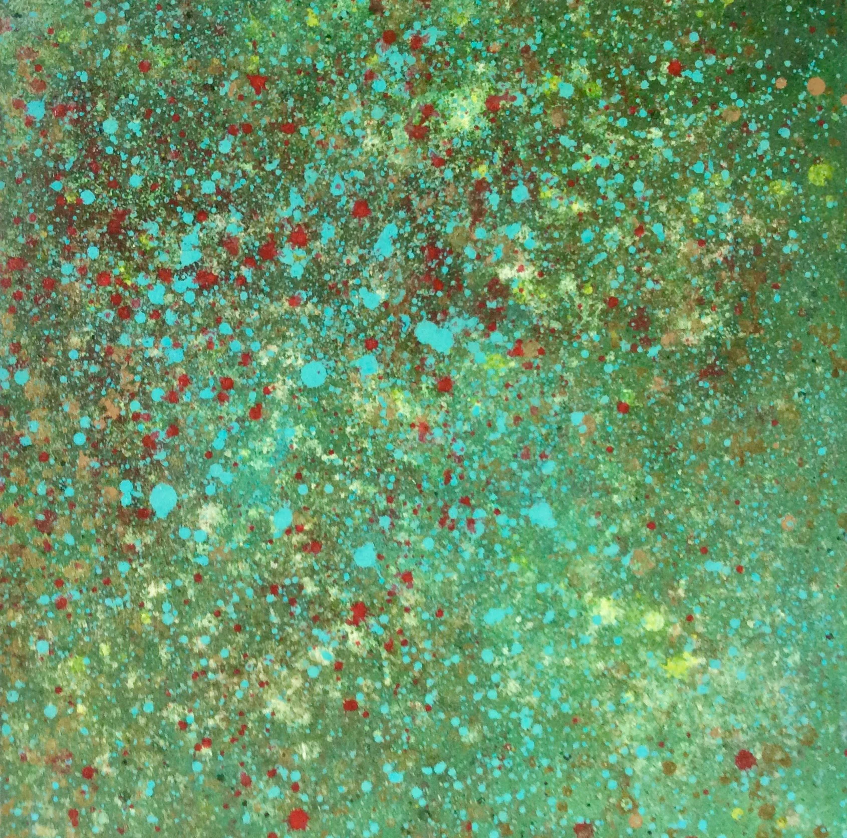 Green Summer, 2014 24 x 24 inches