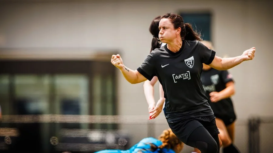 Throwback to @sportingctwomen @wpsl summer of being so chill. Love these shots from @clearmountaincreative during the East Regionals in Niagara 😍⚽️🫶