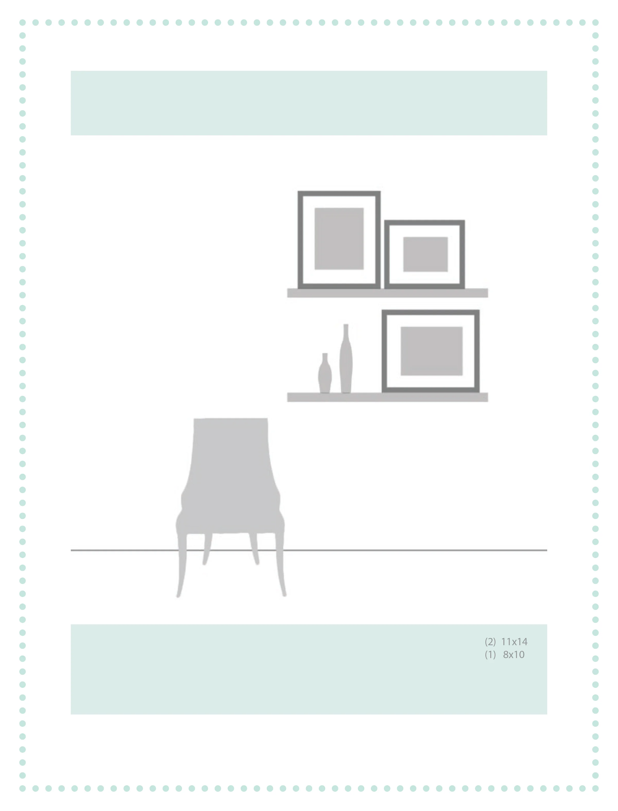 (2) 11x14 and (1) 8x10