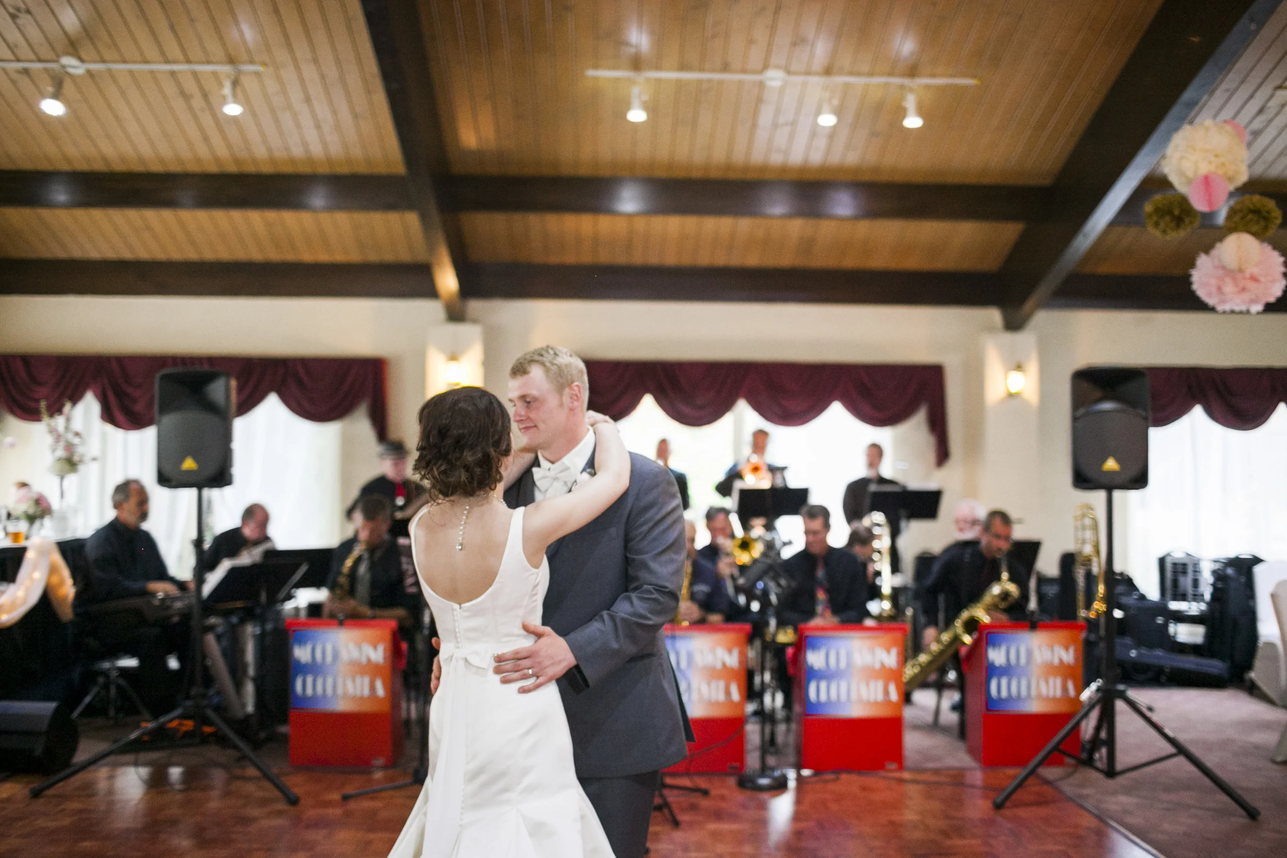  Andrew and Jenny had a full swing band for their reception! How cool is that?! 