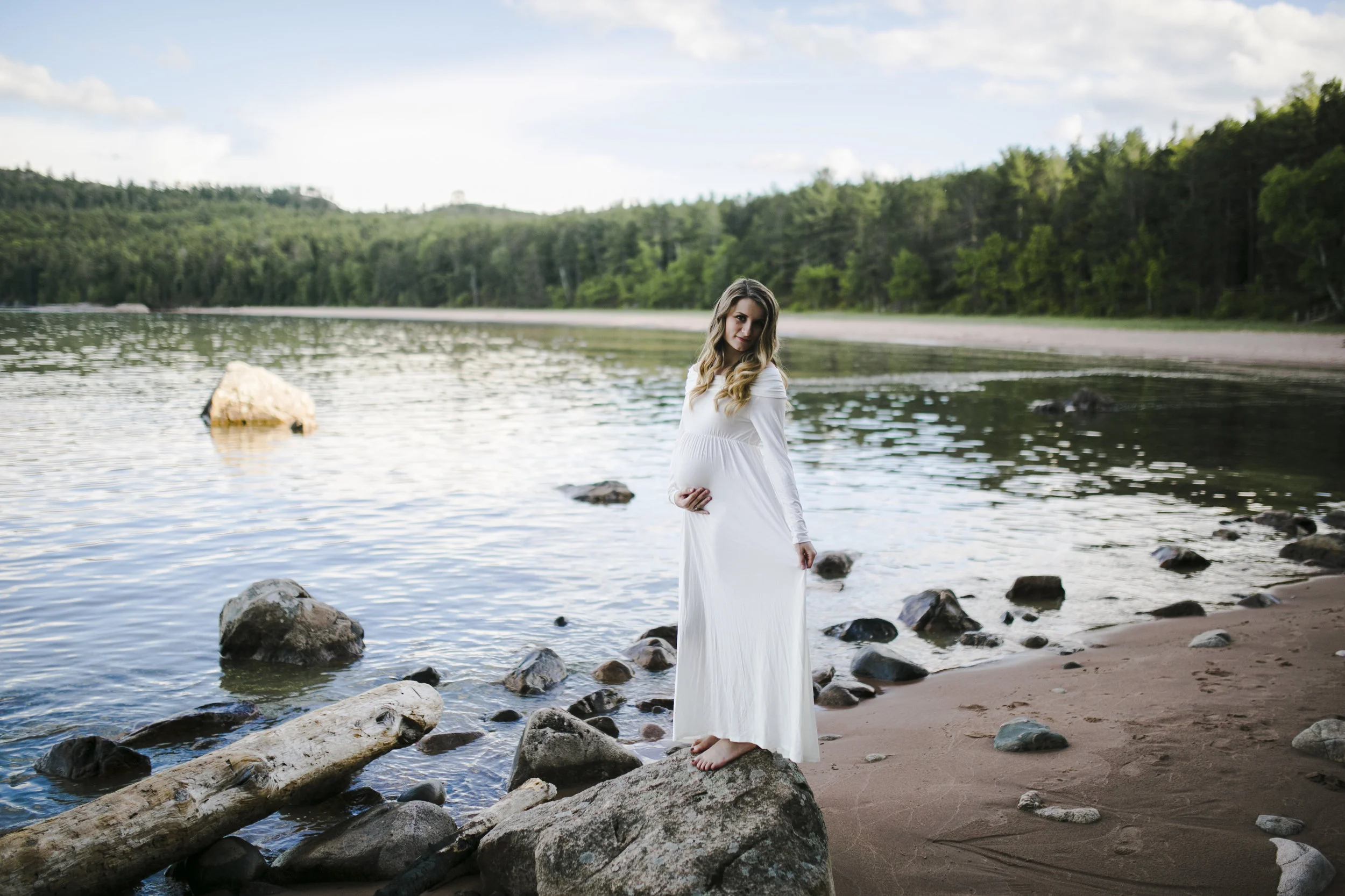 Jared + Lexi + Baby S | Marquette Maternity Session