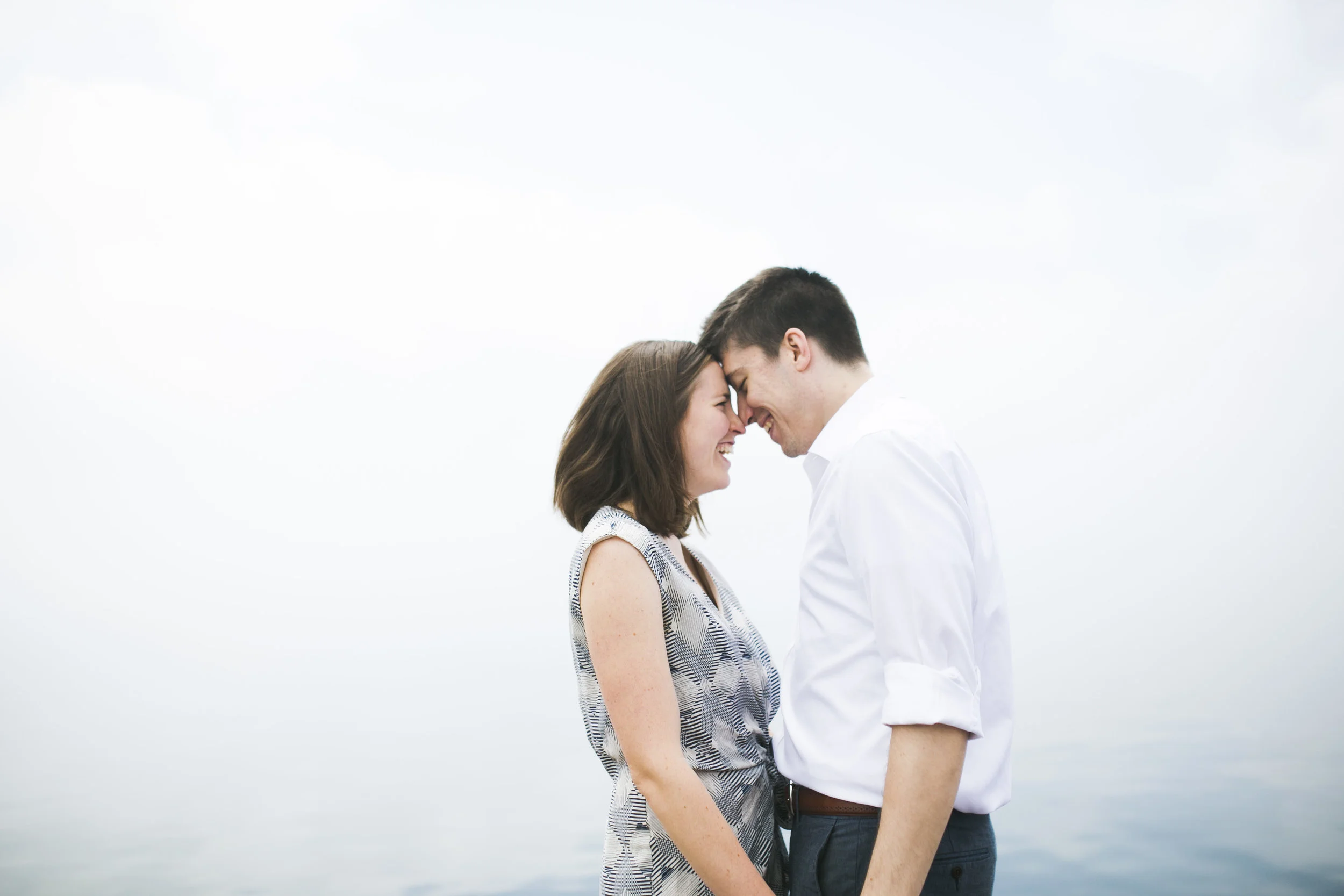 Ares & Anne | Presque Isle Draped in Fog