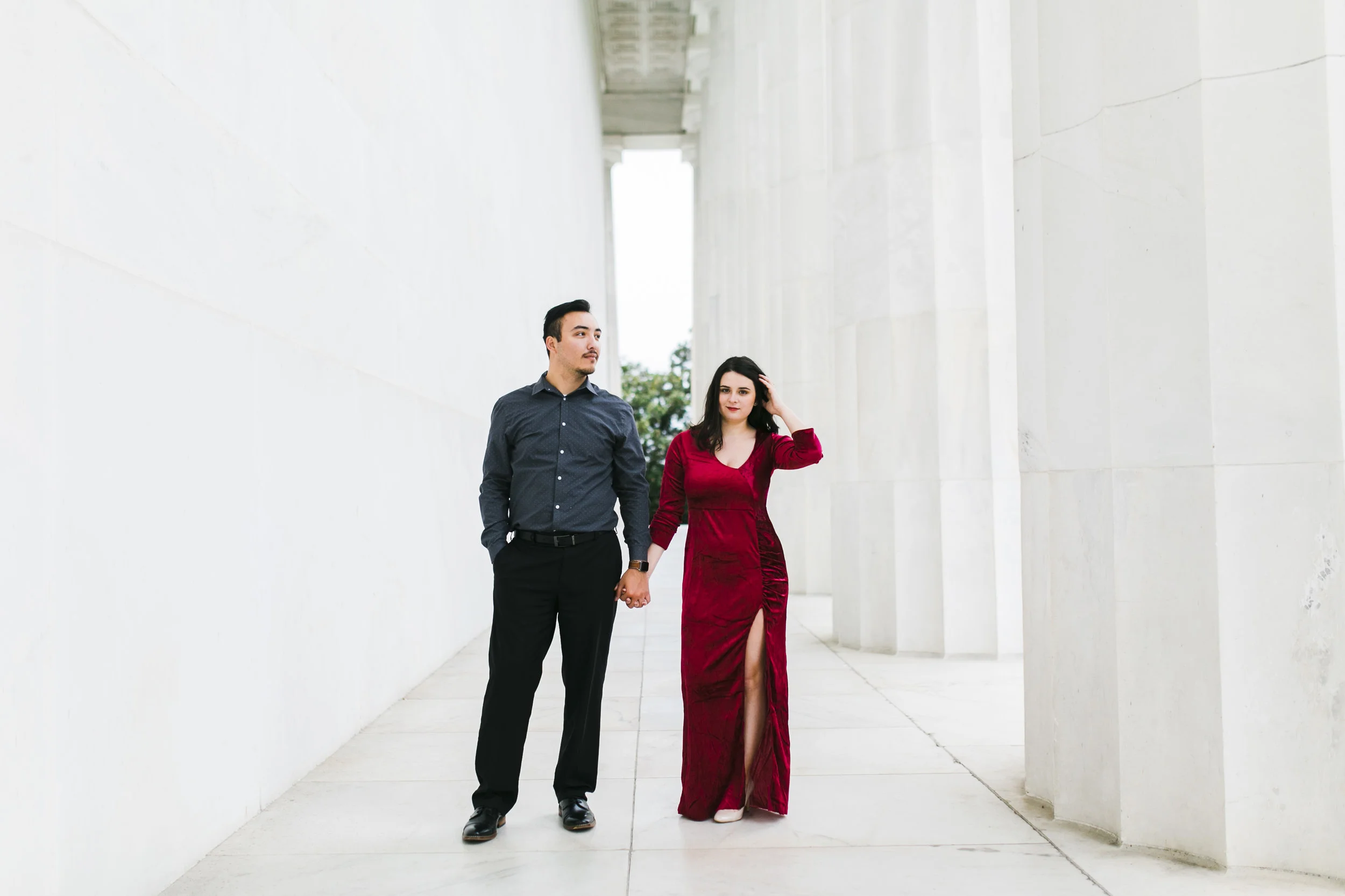 Joslyn + Tommy | Fall Washington D.C. Engagement