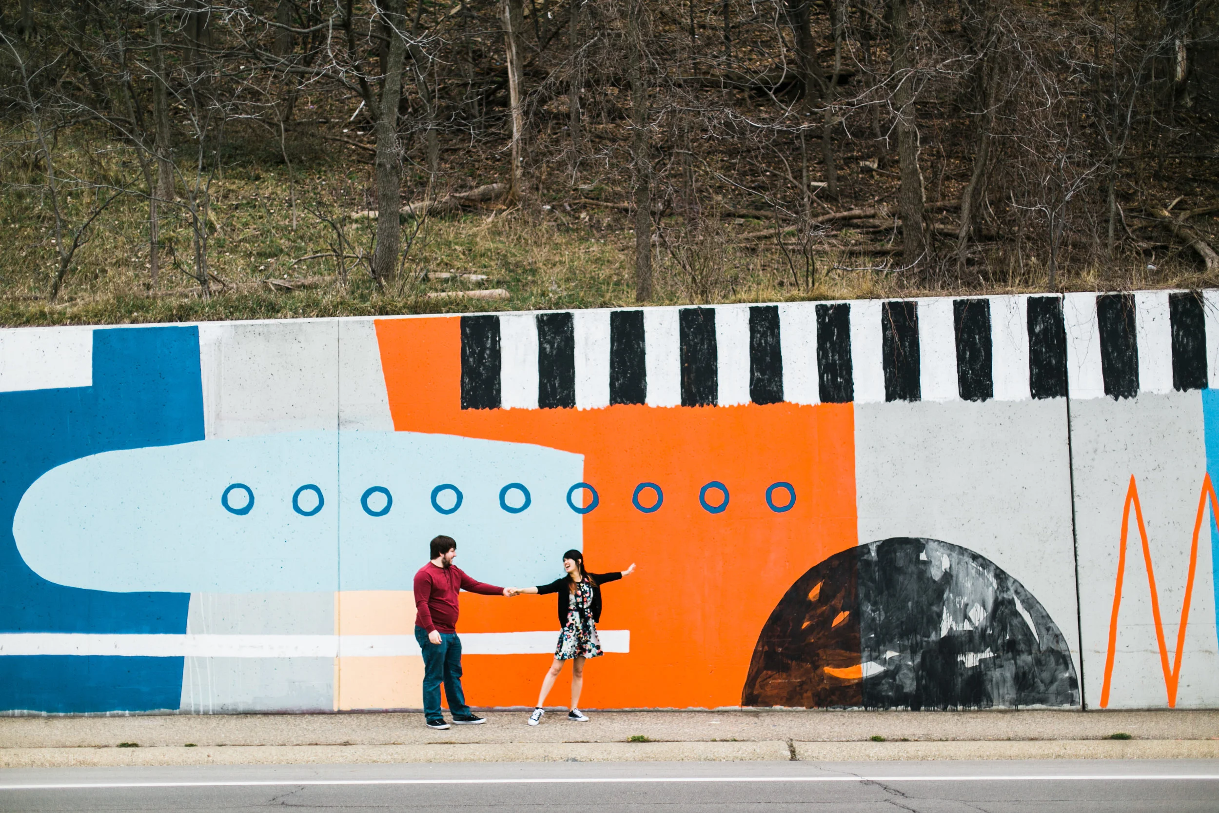 Sean + Amy | Spring Grand Rapids Engagement