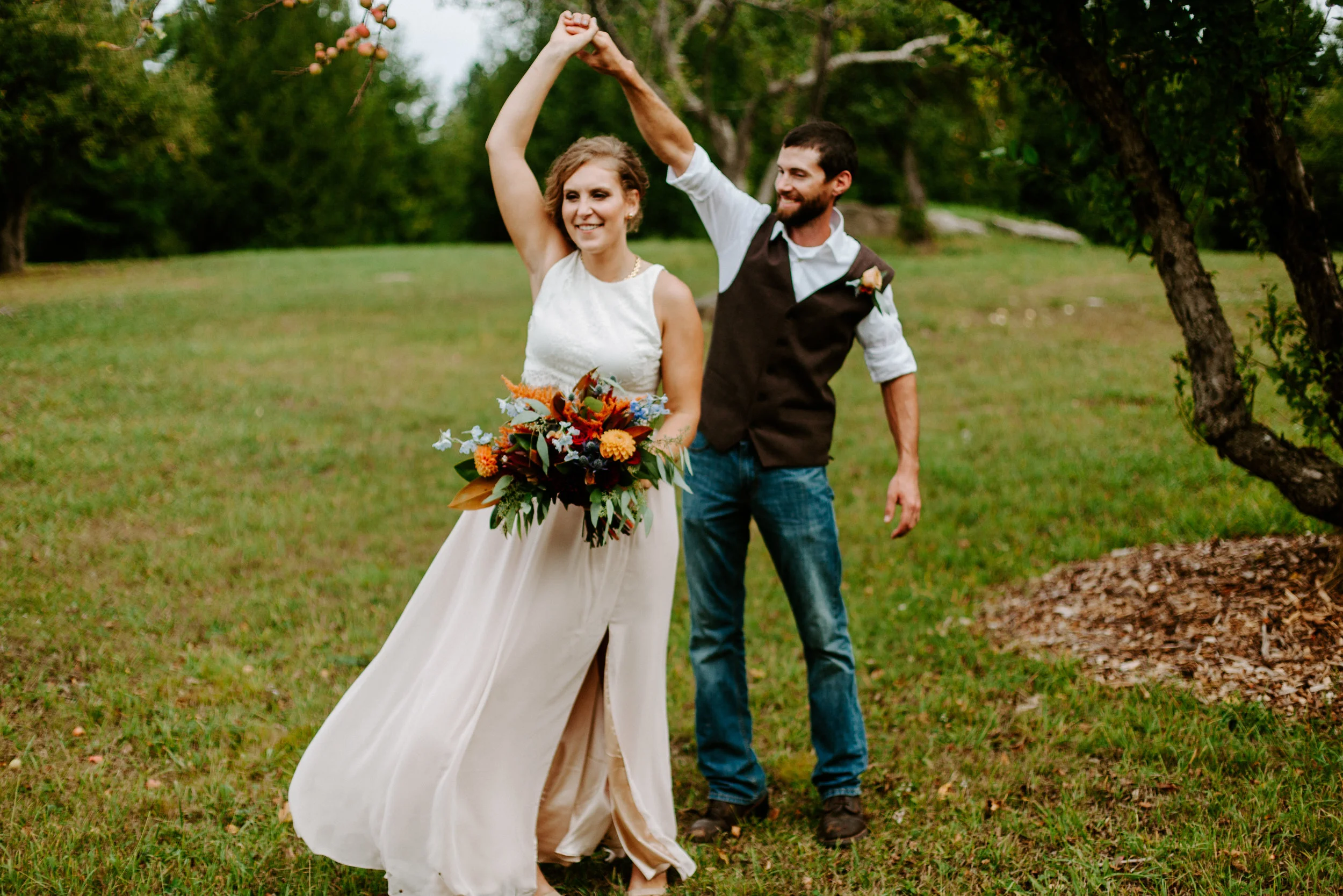 Kaleb  + Megan | Antique Tractor Barn Wedding