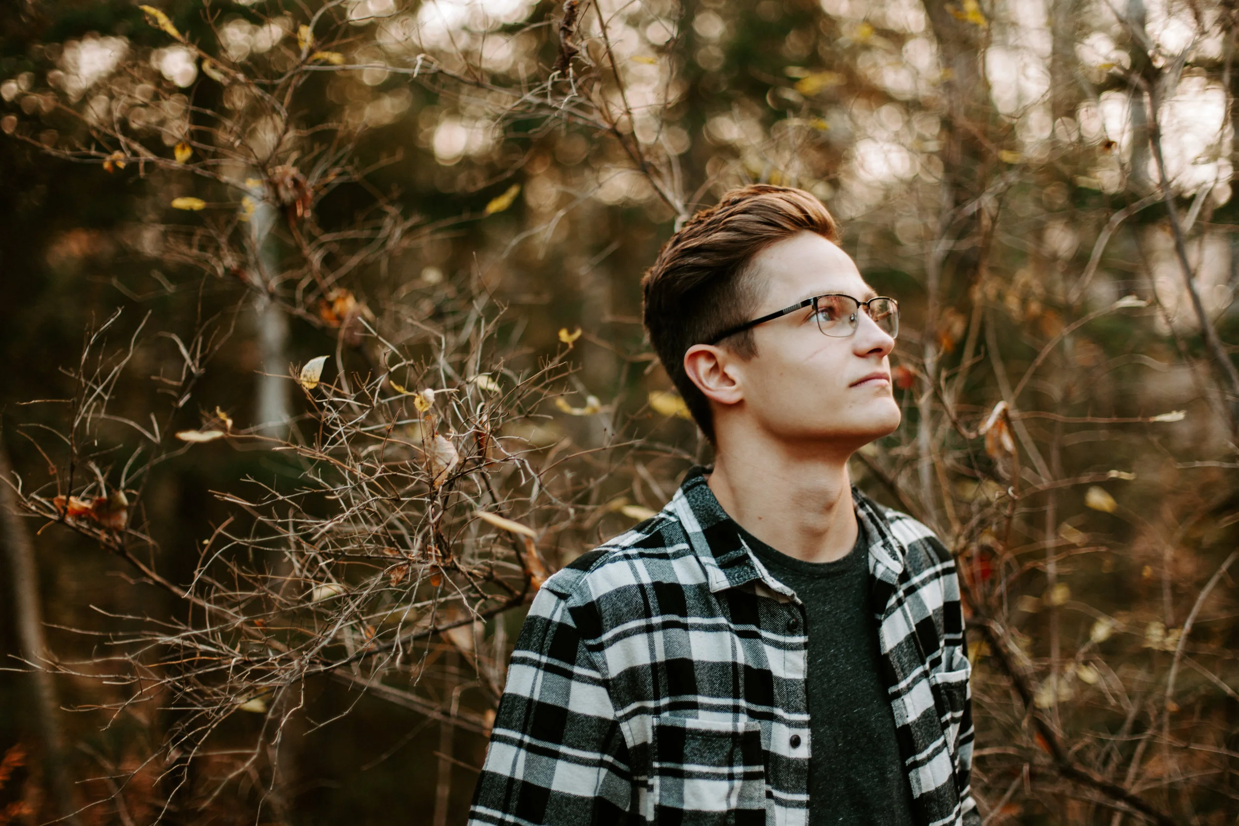 Jonas | Upper Michigan Fall Senior Session
