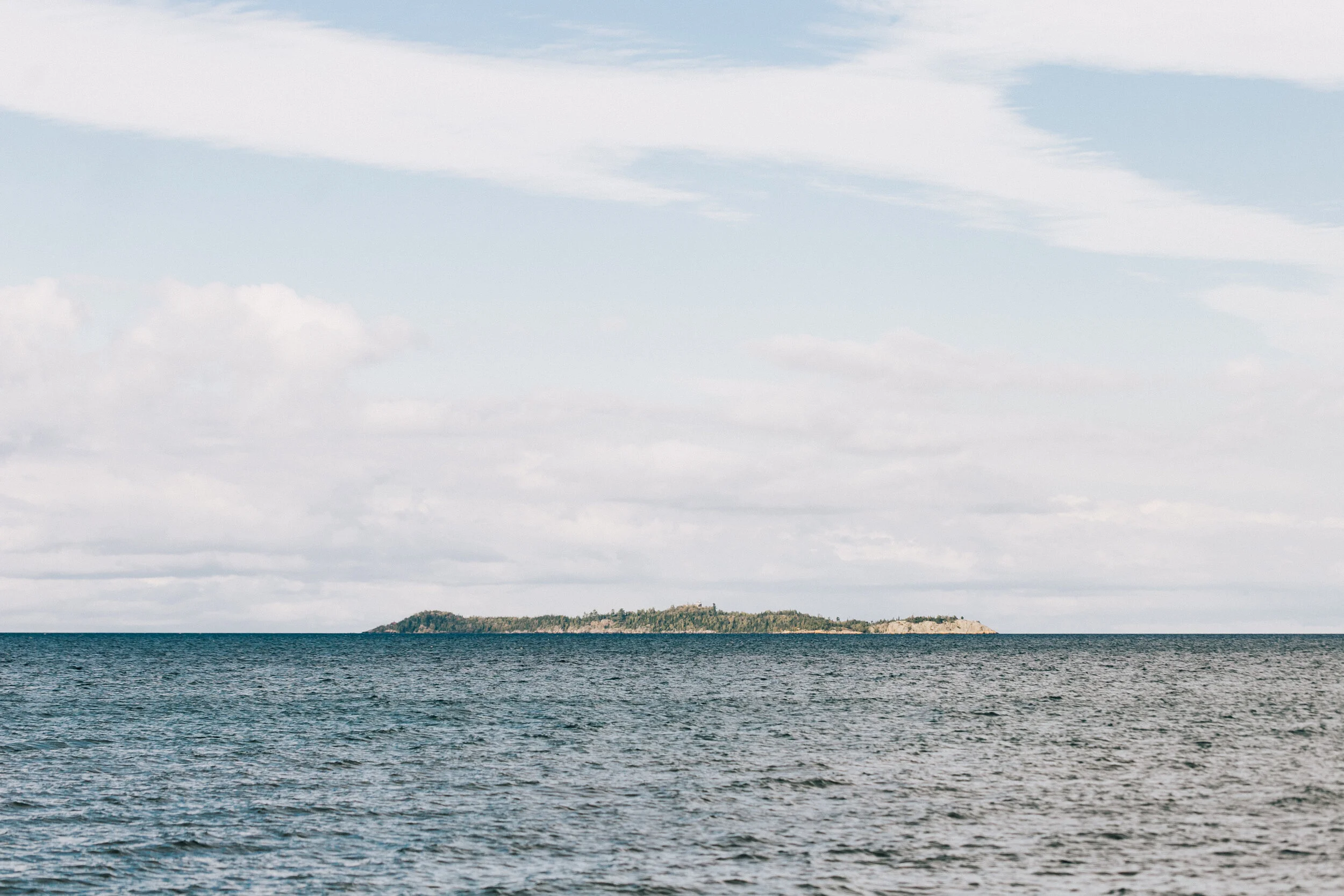  The Huron Islands in the distance… 