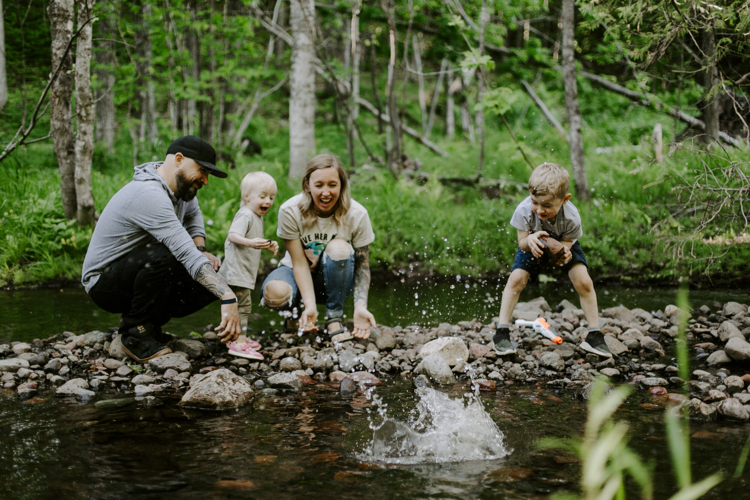 The Hart Family | Cozy Home + Hiking Lifestyle Session