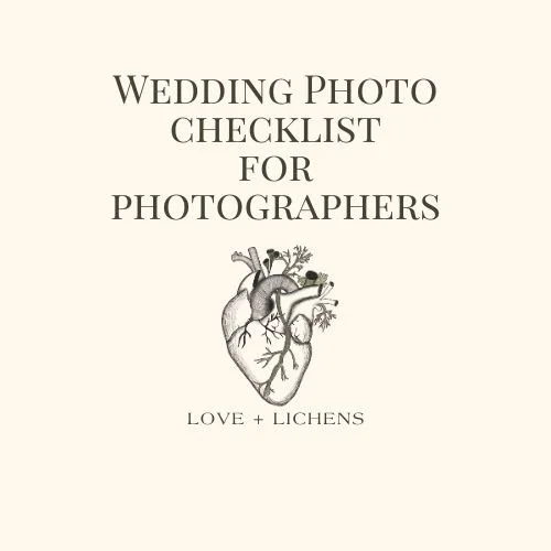 Ultimate Wedding Photo Checklist