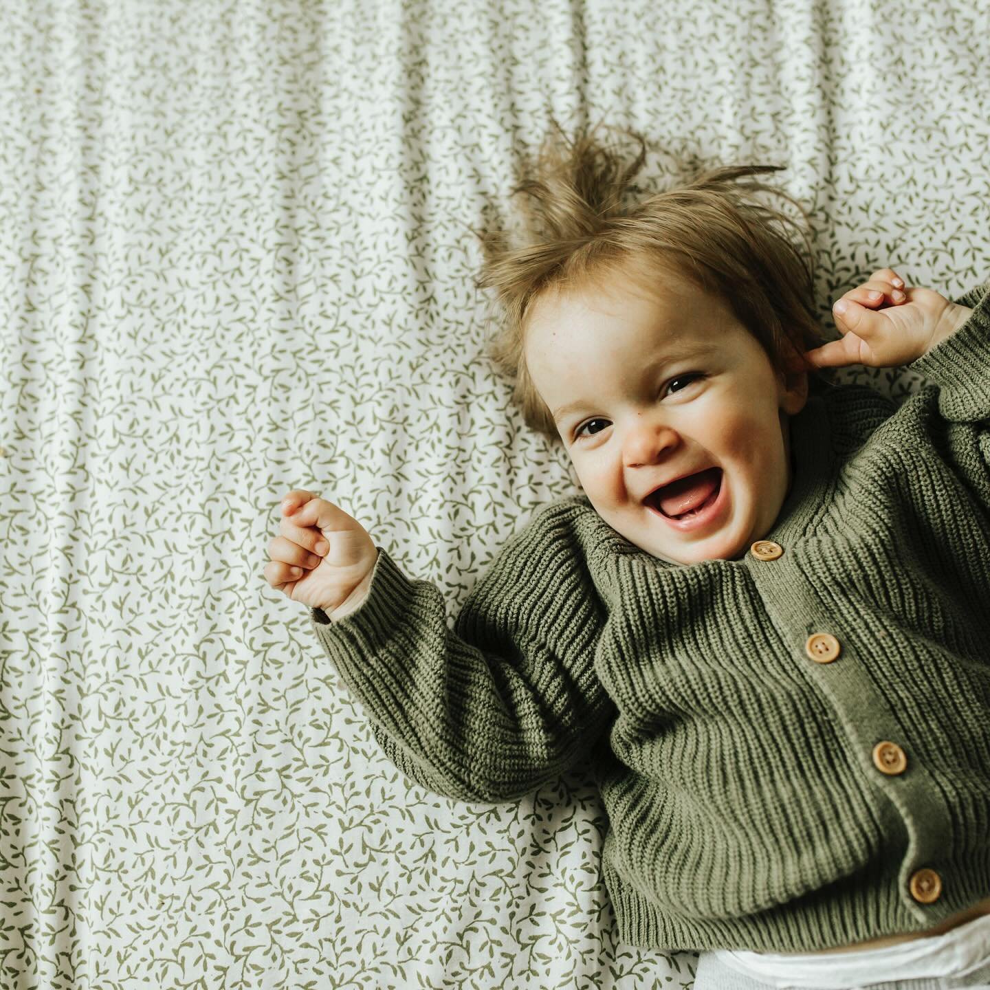 Fresh sheets + a snuggly baby on a rainy day 🌧️

Ledger actually had his first haircut recently and I&rsquo;m missing his wild baby hair in these shots!