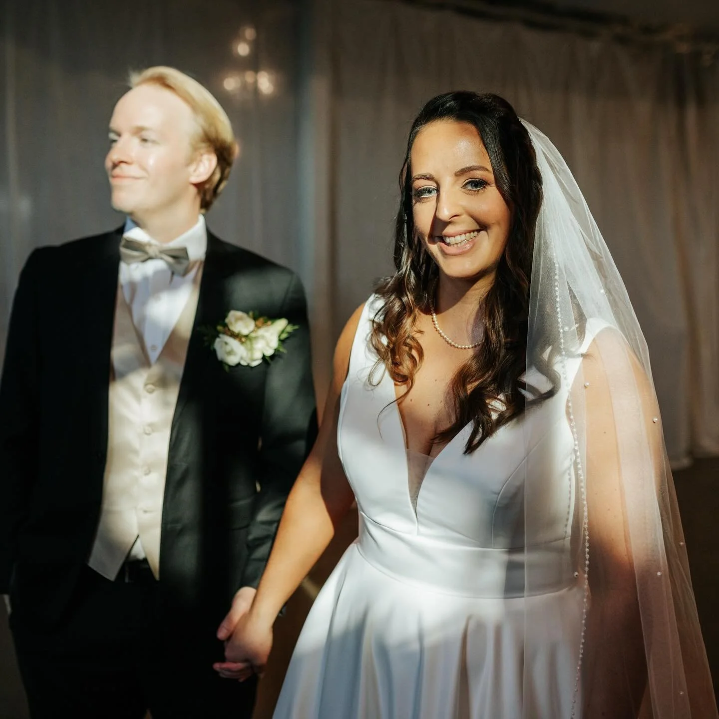 The sunniest November wedding for Hazel + Mitchell in Holland, MI ✨