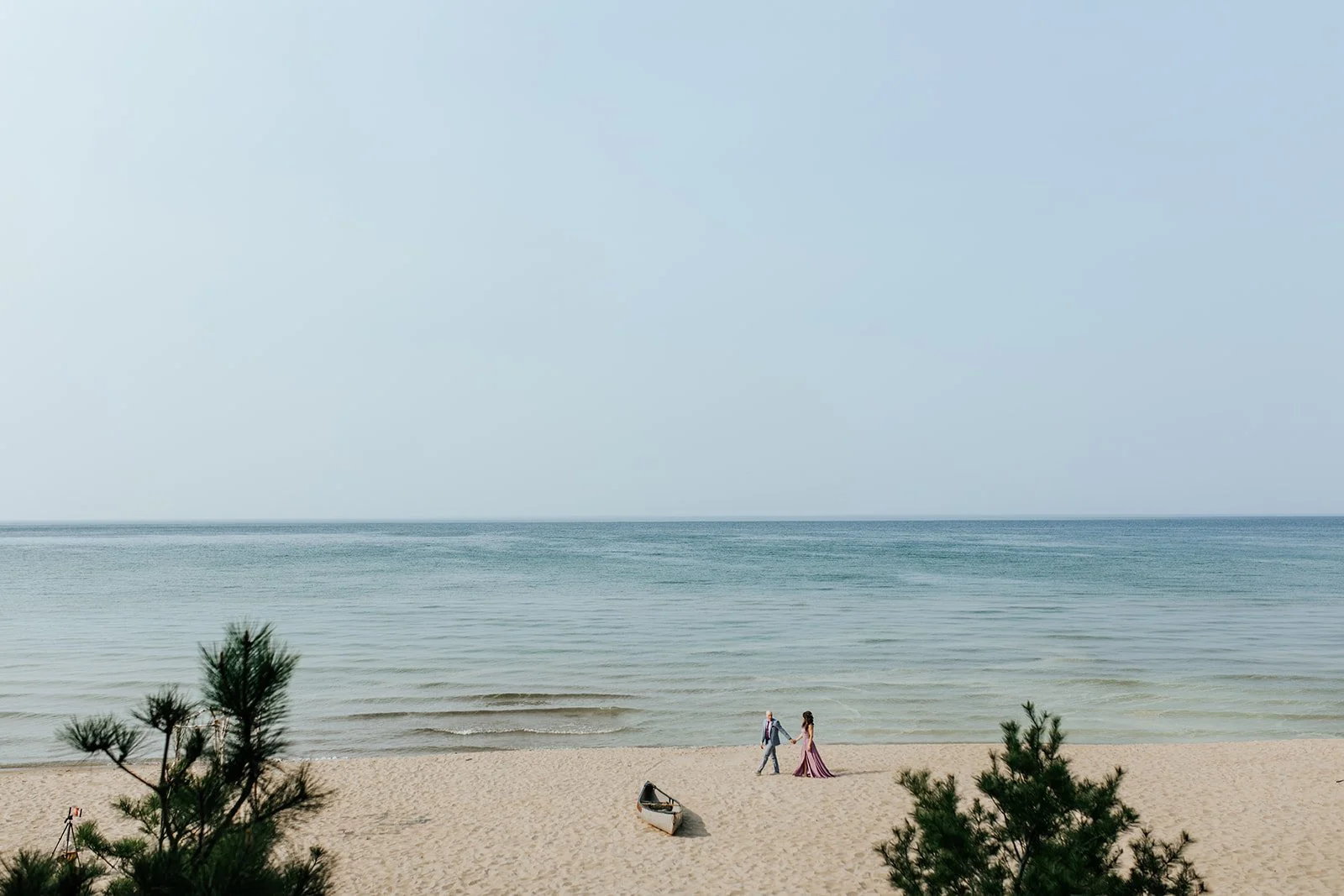 Intimate Au Train Wedding on Lake Superior