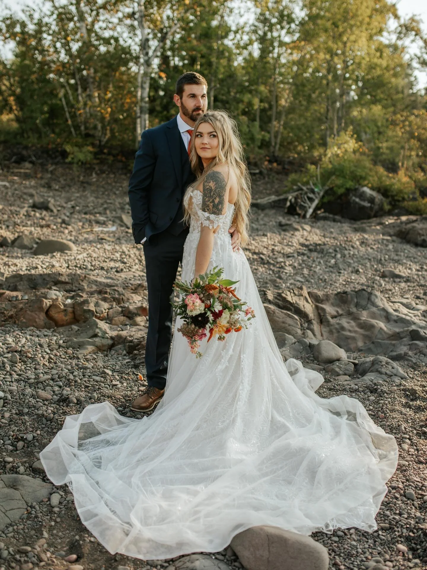 Dave + Ashlee&rsquo;s Keweenaw micro wedding is blogged! Link in my story. Hope you like to look at tons of photos because there was no way I could narrow it down. 😝