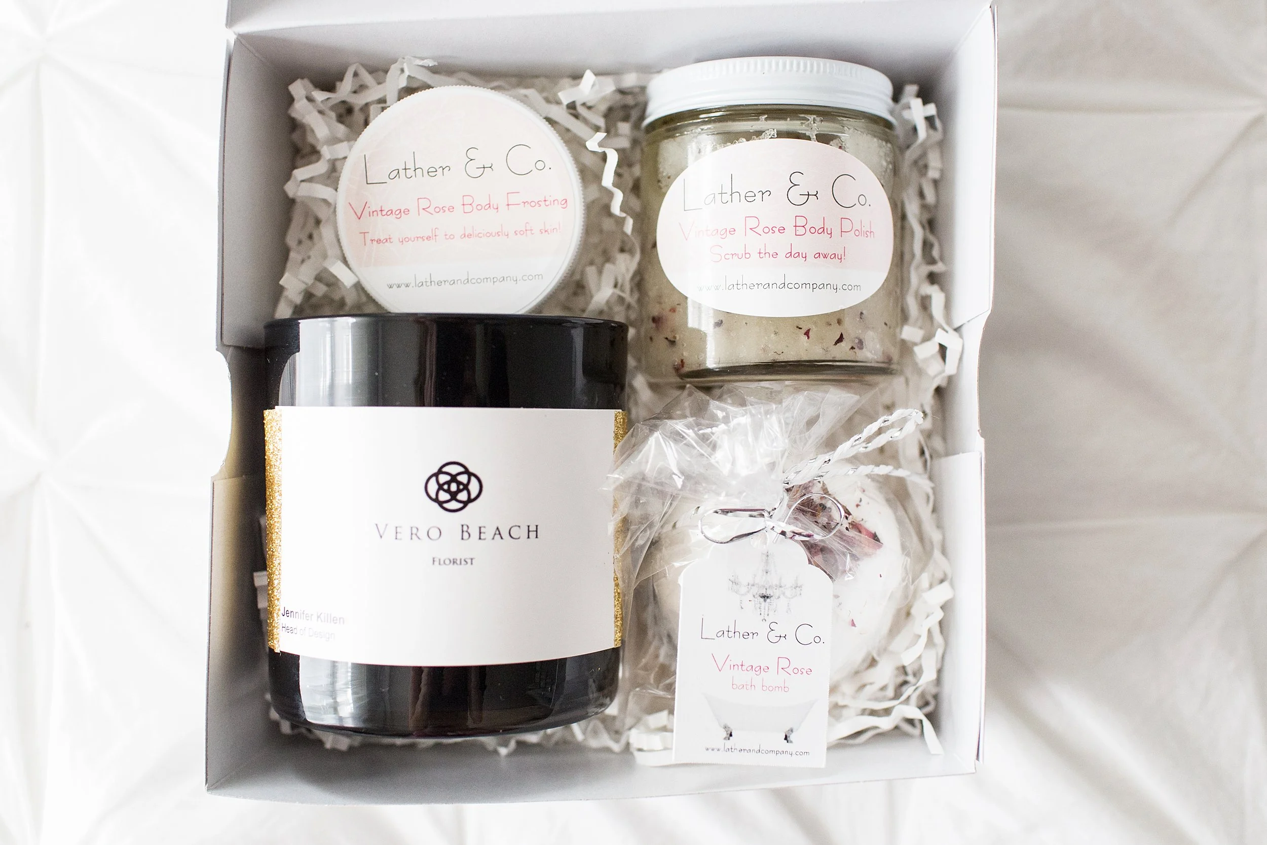 PAMPERING CLIENT GIFT SETS: THE BELLA BOX BY NICHOLE MARIE 