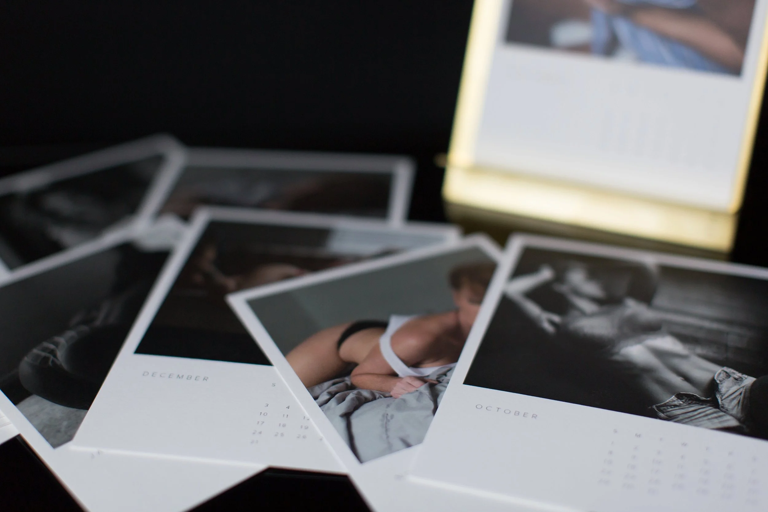 Boudoir calendar months