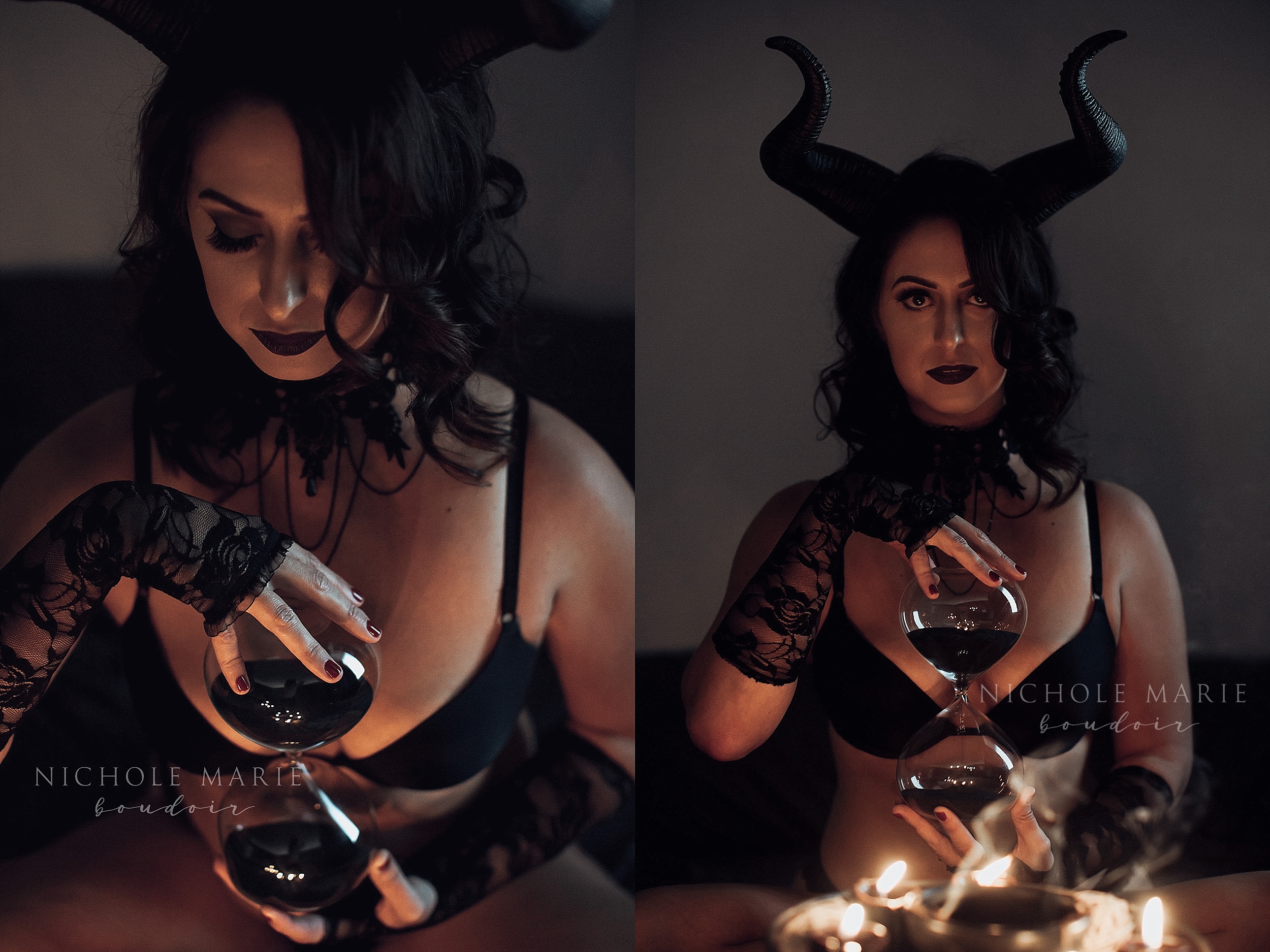 Halloween themed boudoir: Witches and Tarot Cards Sebastian, Florida Nichol...