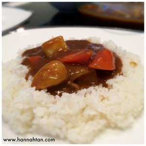 Japanese beef curry rice