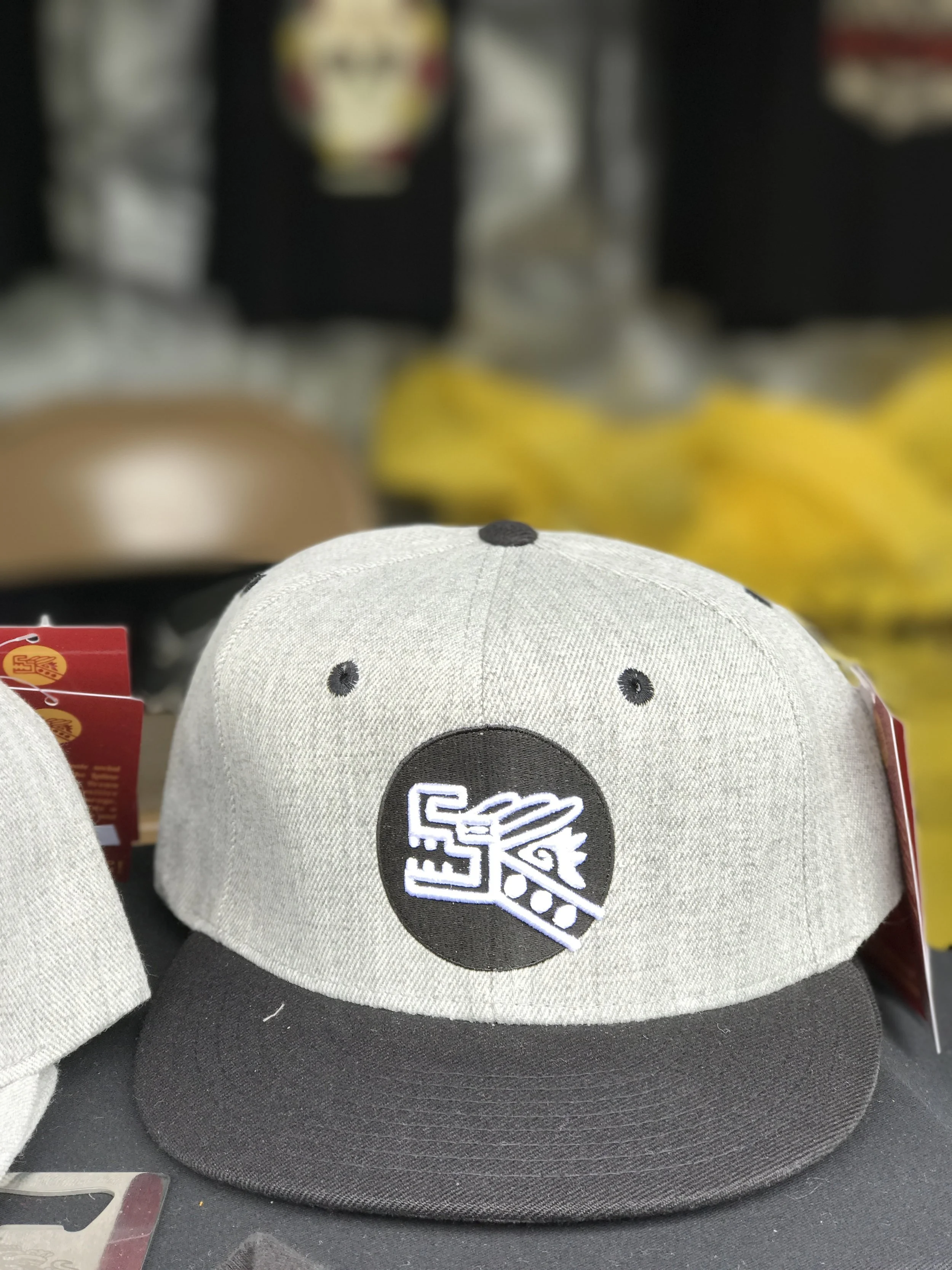 Serpent Hat (Gry/Blk)