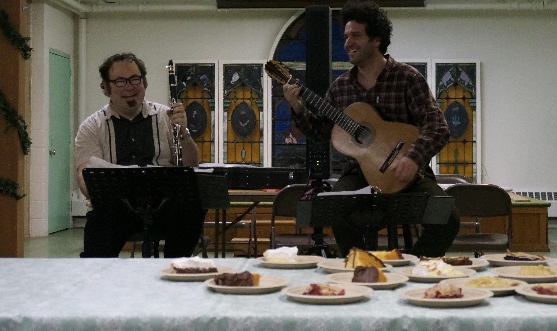 With Jason Koerber, looking forward to those pies...