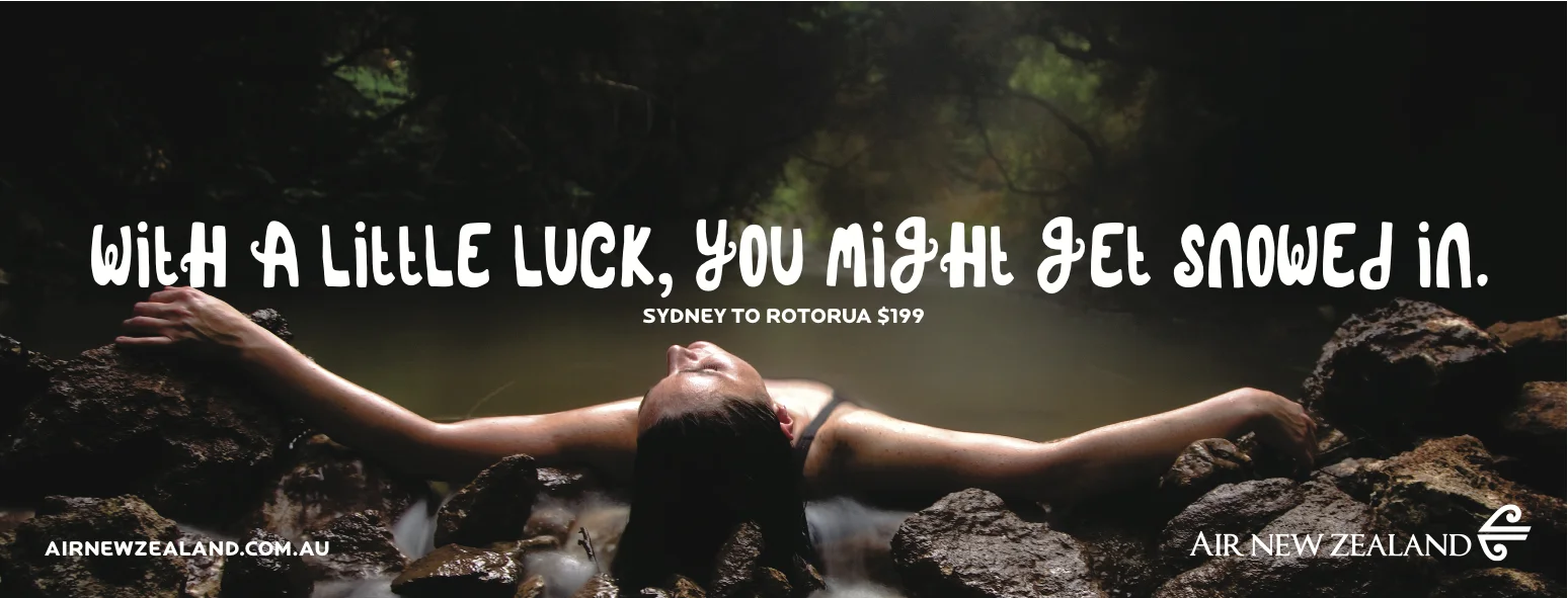 AIR NEW ZEALAND - VISIT ROTORUA