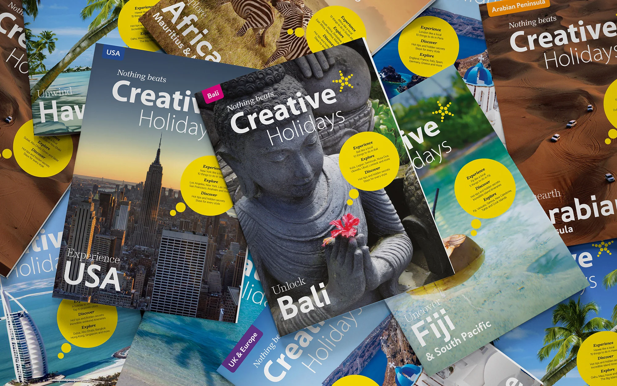 CREATIVE HOLIDAYS - REBRAND