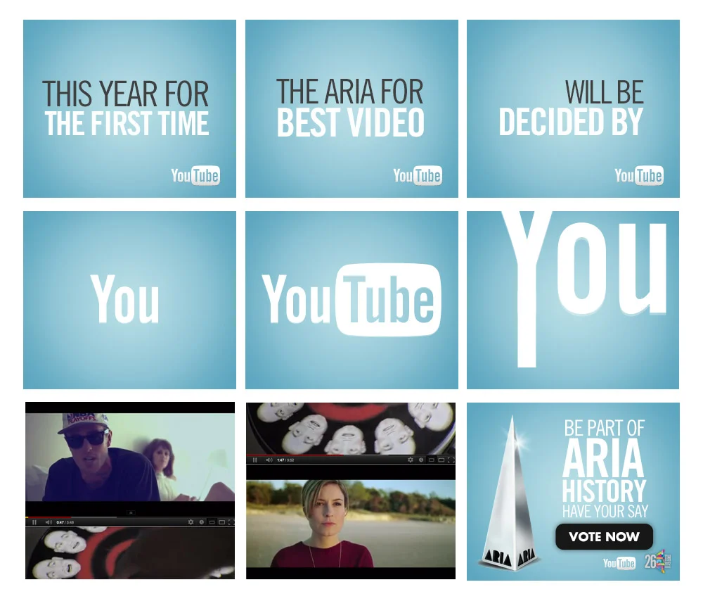 YOUTUBE - 2012 ARIA AWARDS