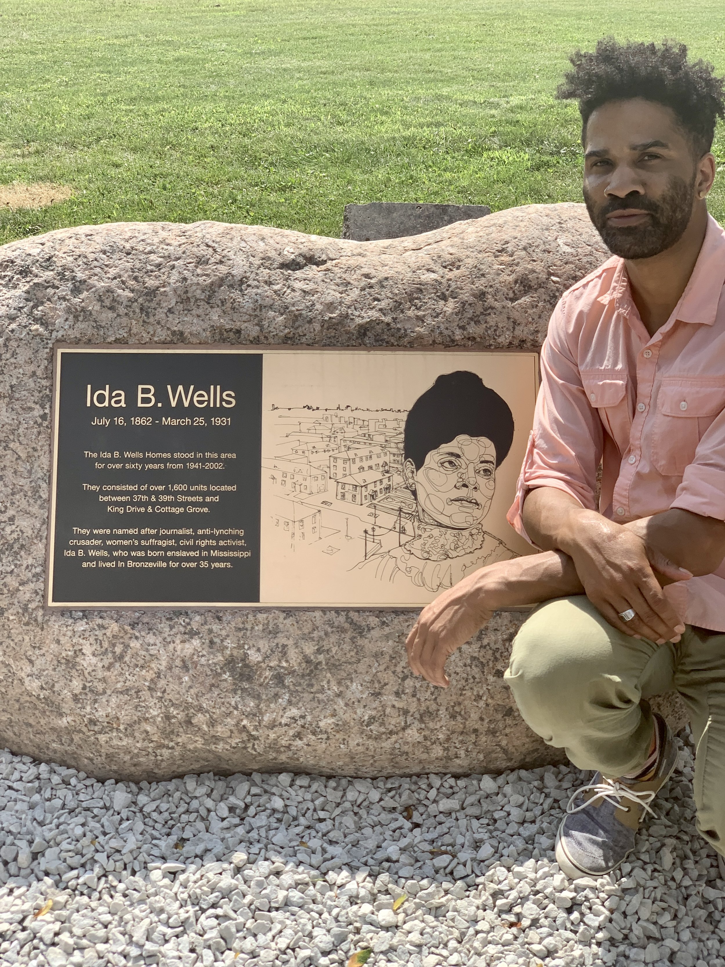 Ida B Wells Commemorative Landmarker Chicago, IL