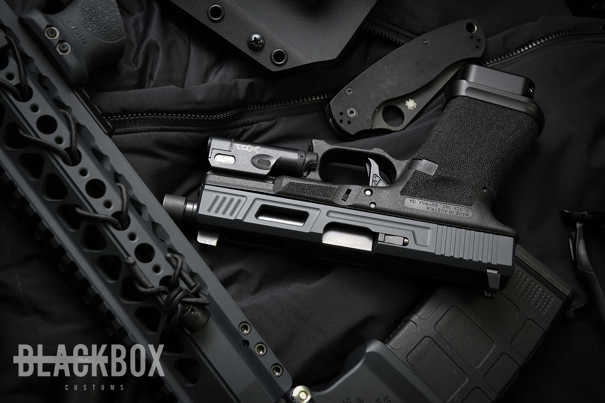 (006) Glock 19 Gen 3 - Magpul Stealth Grey