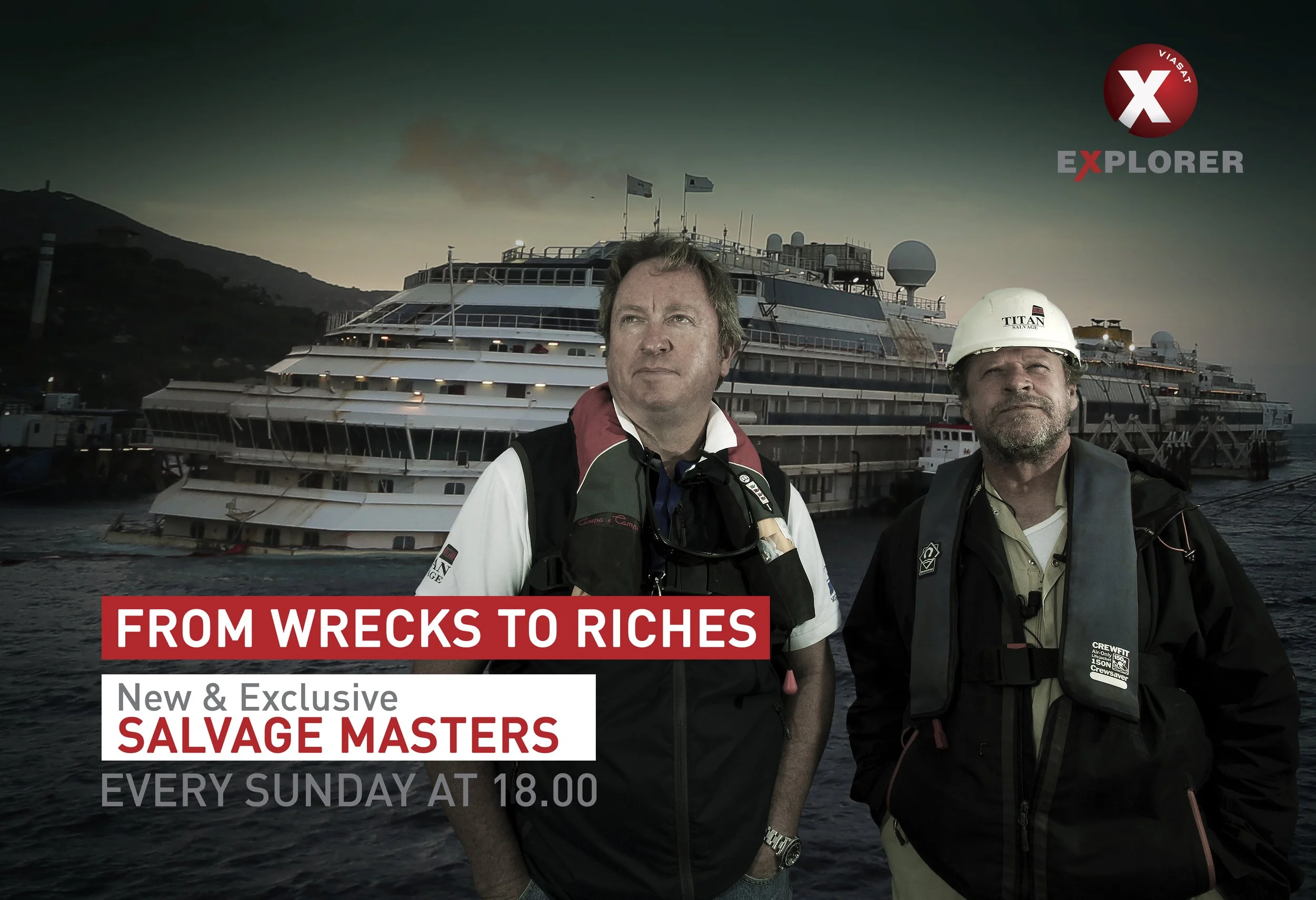 FROM WRECKS TO RICHES. VIASAT EXPLORER