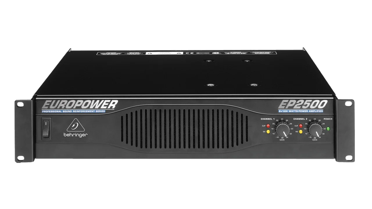 Behringer EP2500 Power Amplifer for front of house