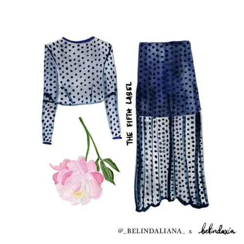 The Fifth Label Tell the Story set, and peonies! 