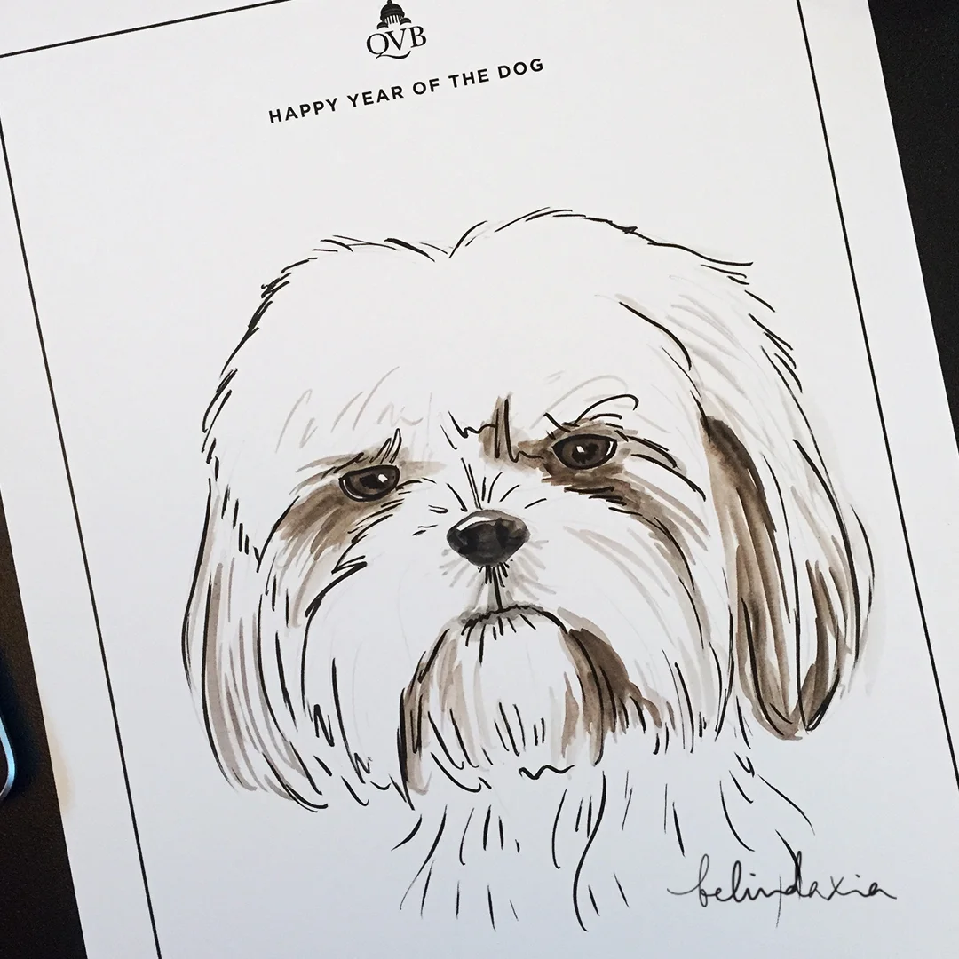 I giggled the whole time I drew this adorably grumpy face.