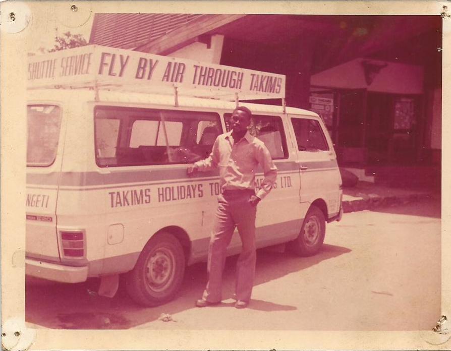 1982: The first airport shuttle in Dar es Salaam