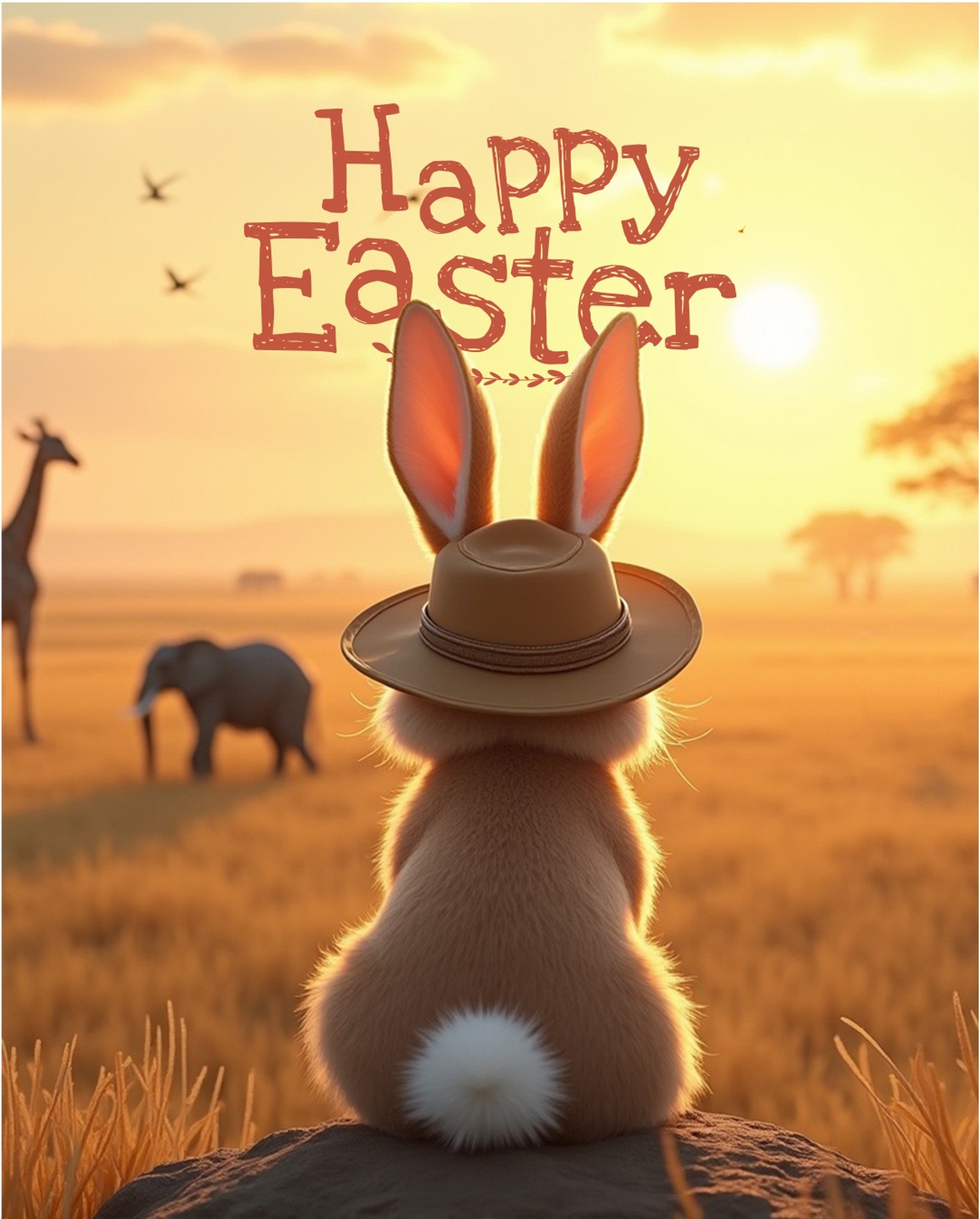 Hop into the Easter spirit with a touch of adventure! 🐰🌅✨ This year, let the magic of the wild guide your journey. Happy Easter! 🐾🌿
#HappyEaster #SafariAdventures #WildAndFree #EasterMagic #TakimsHolidays