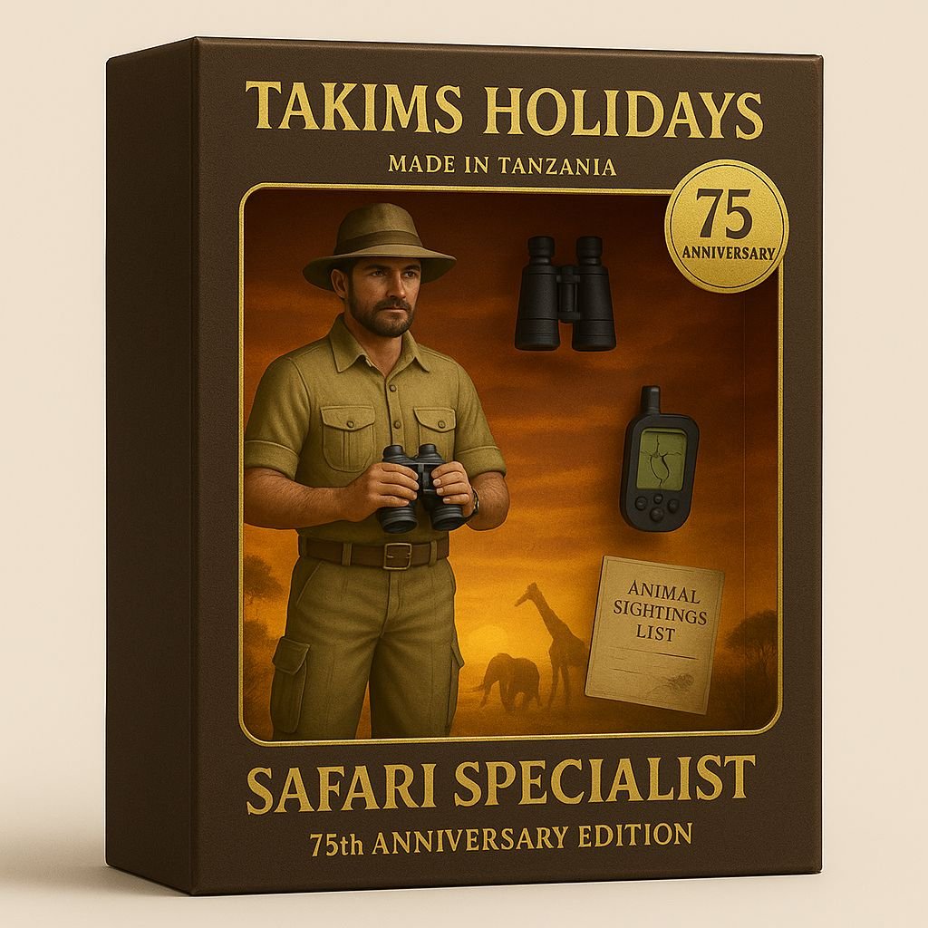 When the “turn our team into action figures” trend hits the savannah 🦁📦
Here’s what happens when Takims Holidays meets the internet — the Safari Specialist is ready for adventure, one collectible moment at a time.
#TakimsH