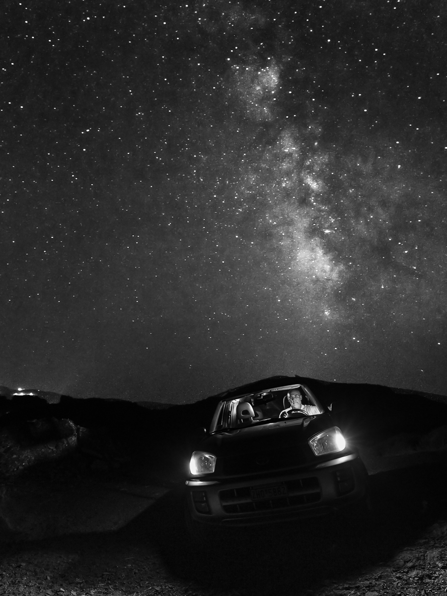 Under the milky way