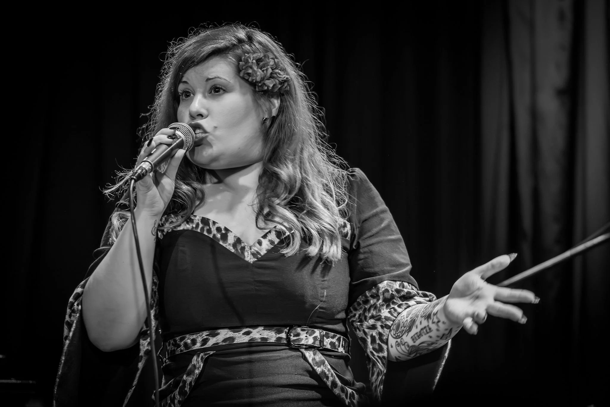 Cecilya Mestres vocals, Cecilya and the Candy Kings, Half Note Jazz Club, 26 December 2024