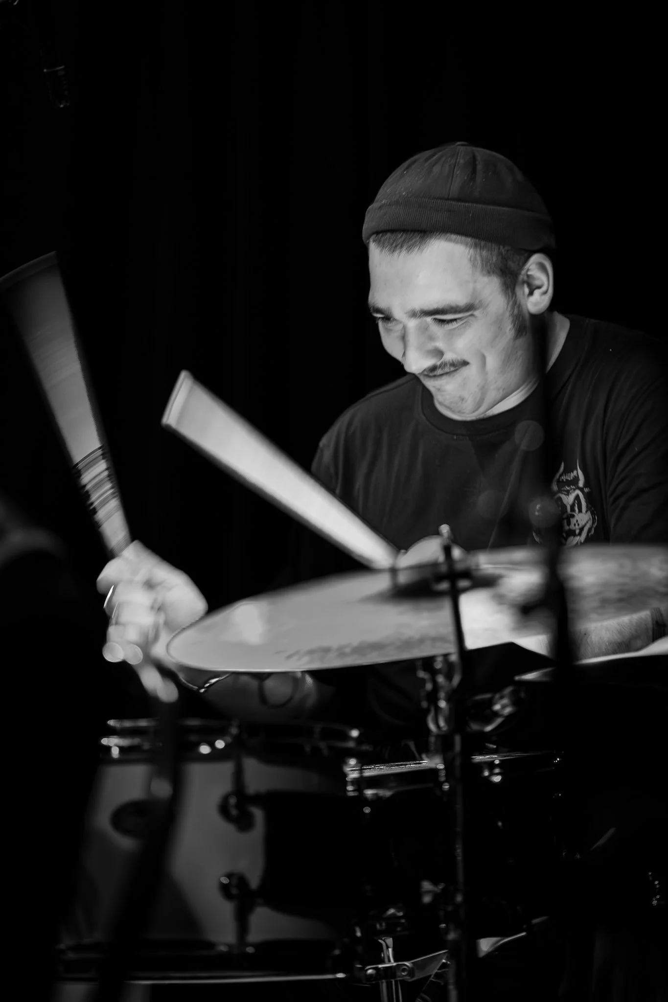 Jason Wastor, drums, Half Note Jazz Club, 5 December 2024.