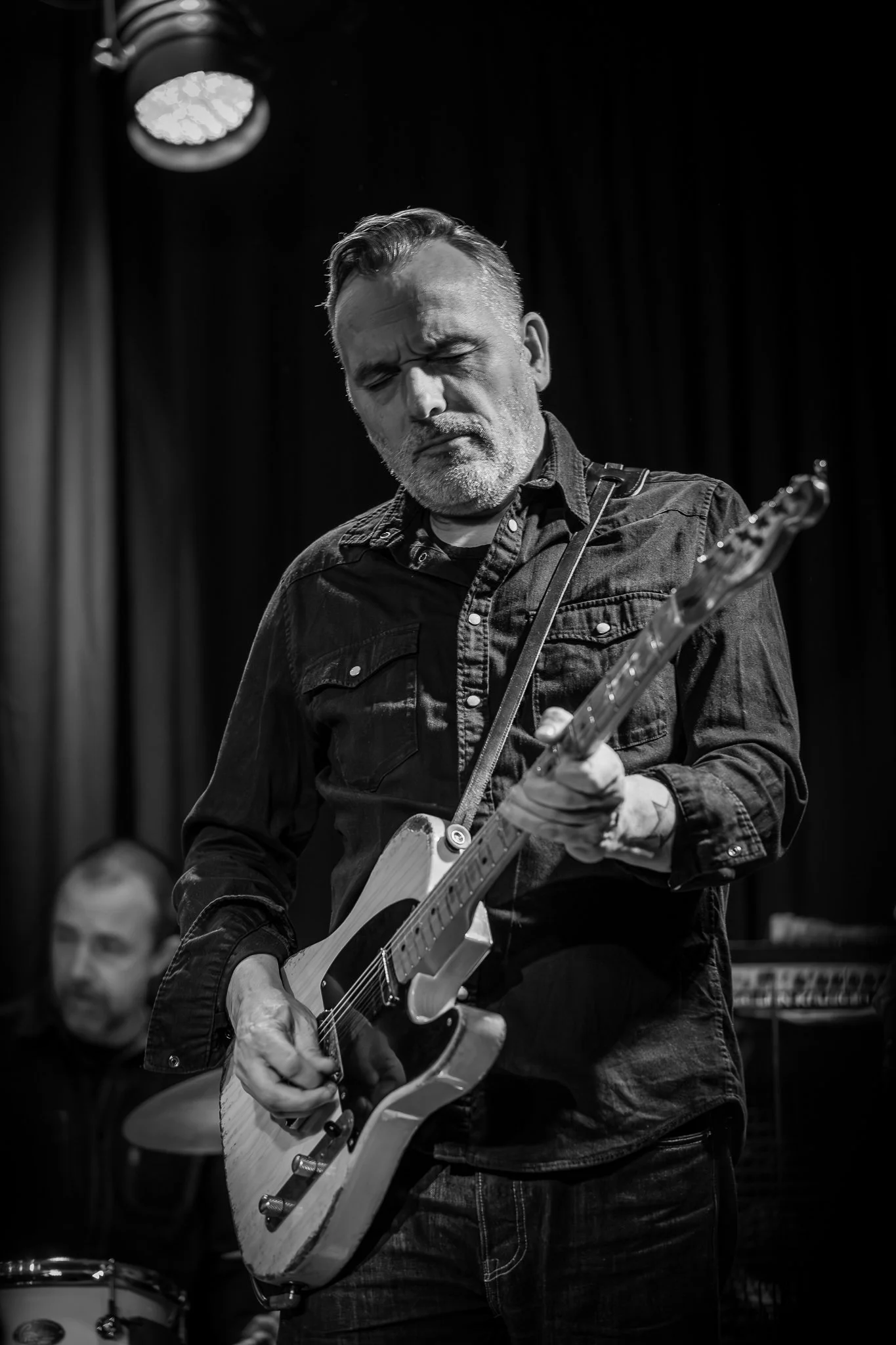 Rodolphe Dumont guitar, Cecilya and the Candy Kings, Half Note Jazz Club, 26 December 2024