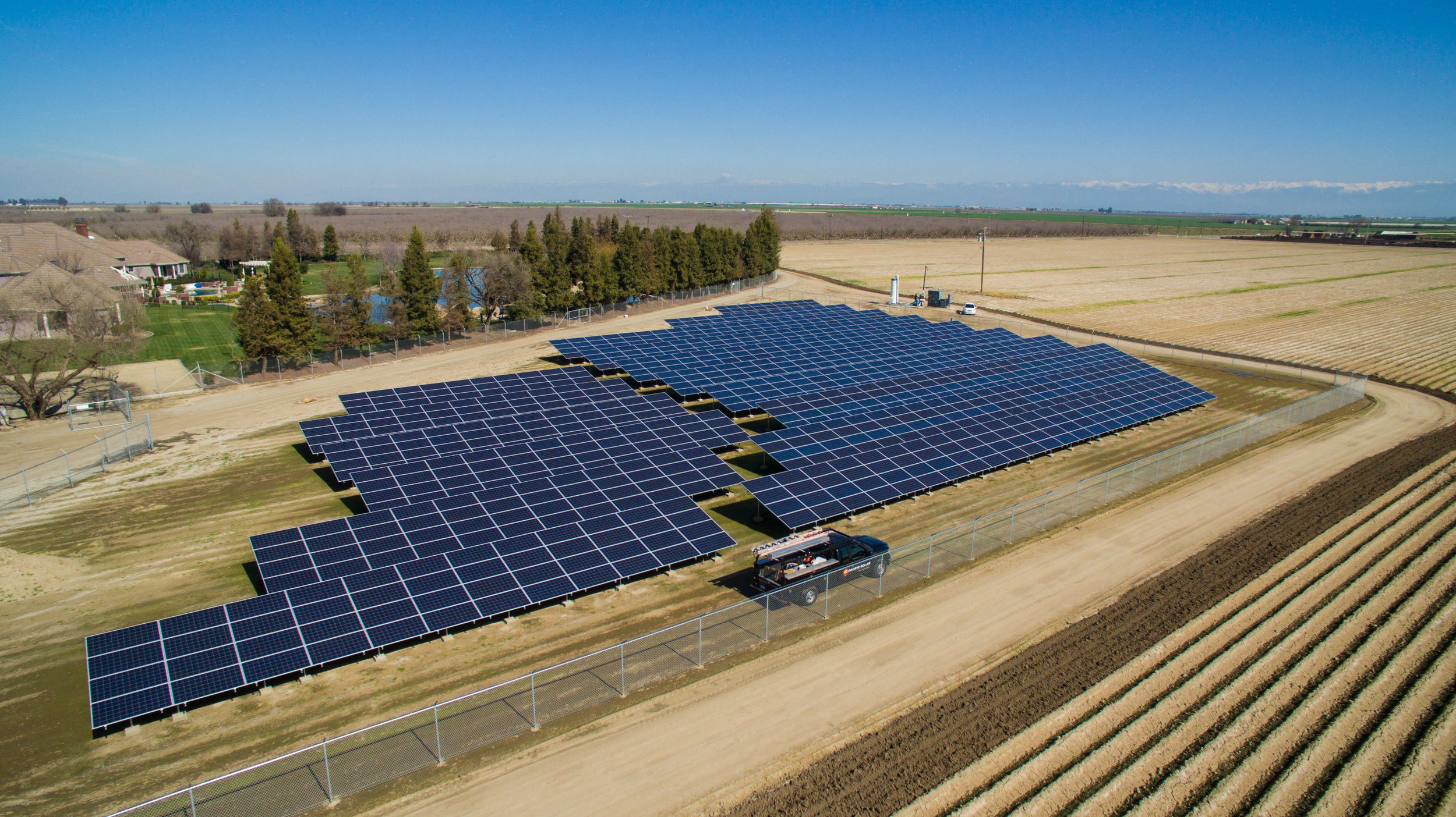 Red Triangle Pacific Solar Fresno Commercial Installation