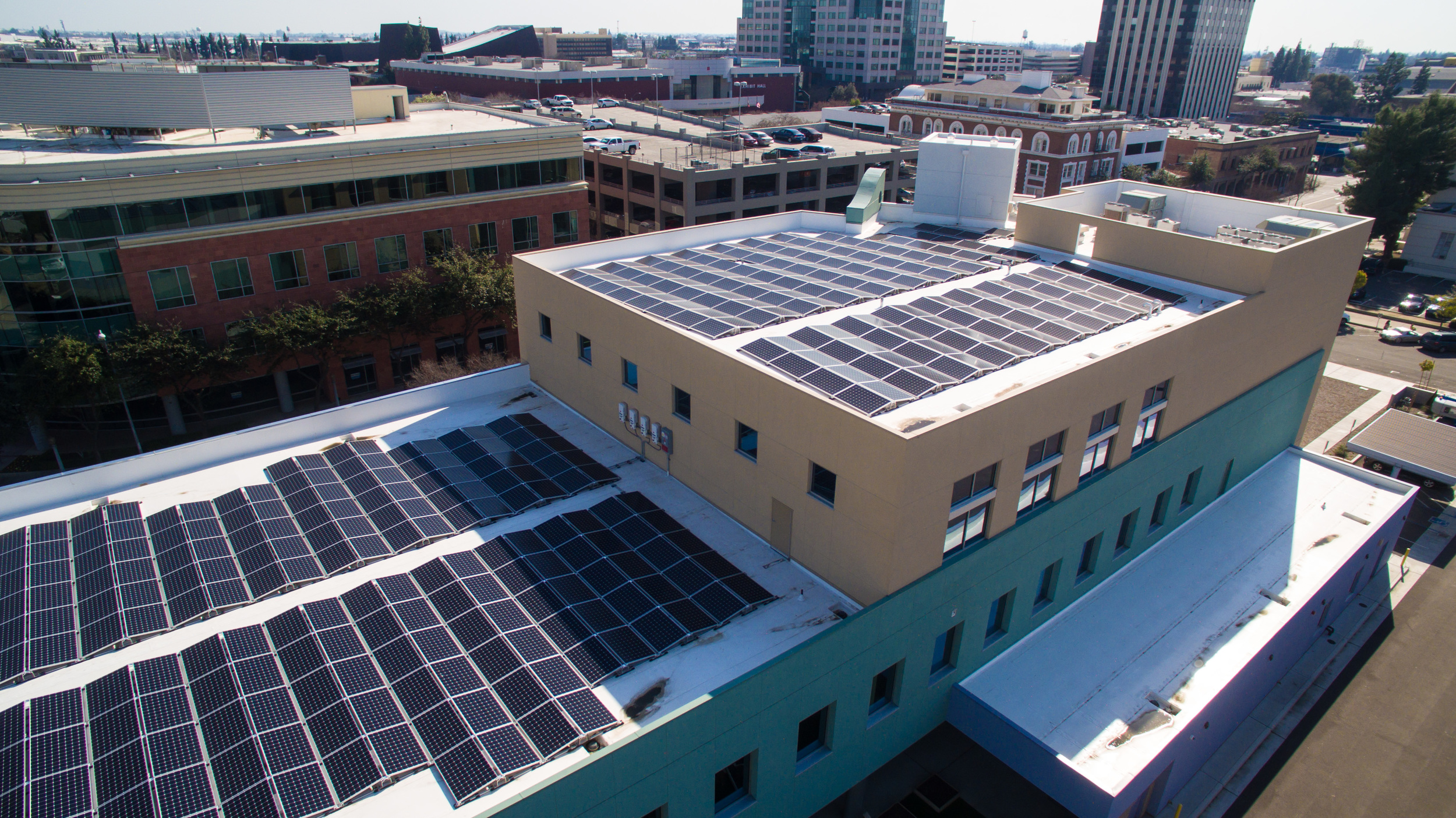 First Five Fresno Lighthouse Pacific Solar Installation