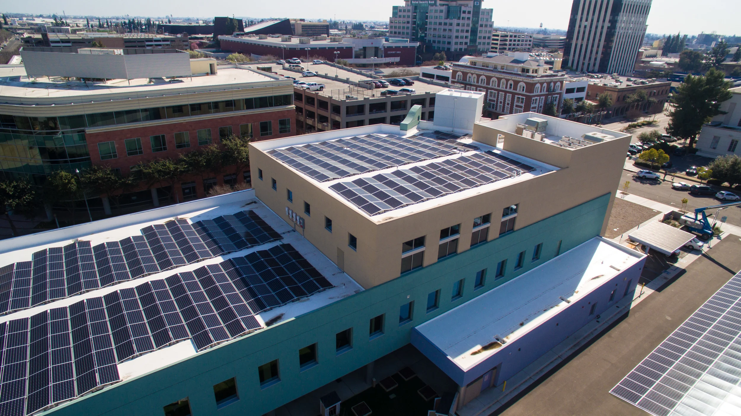 First Five Fresno Lighthouse Pacific Solar Installation