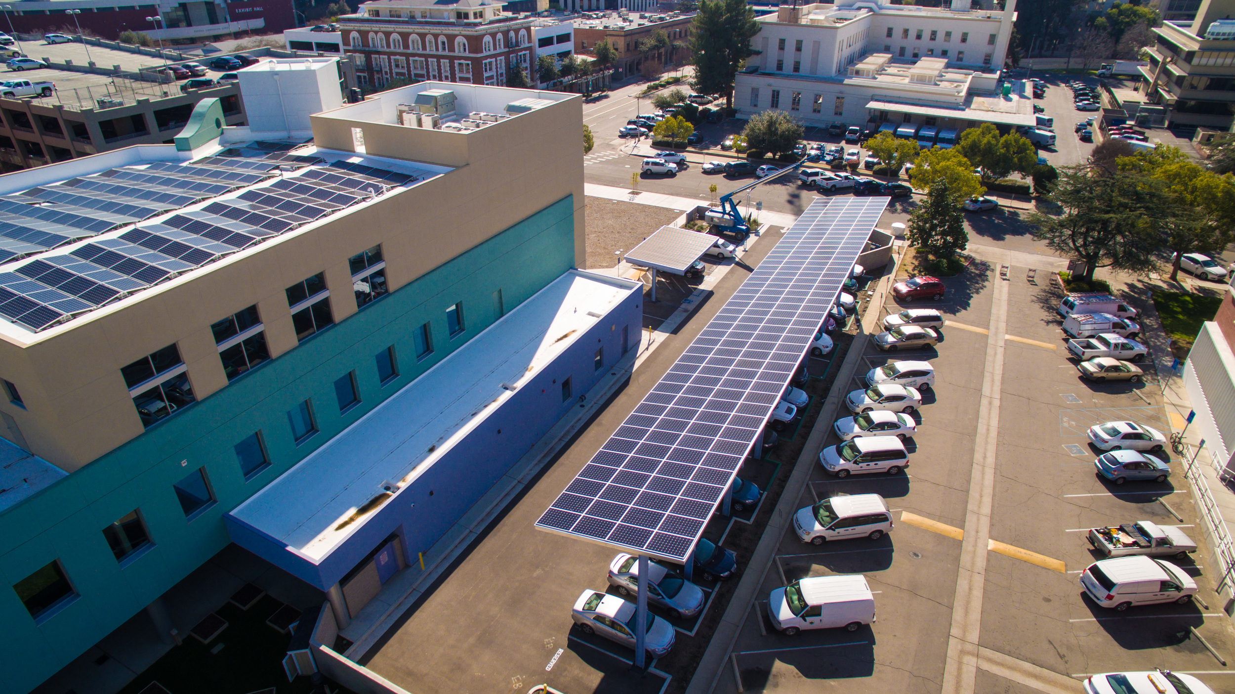 First Five Fresno Lighthouse Pacific Solar Installation