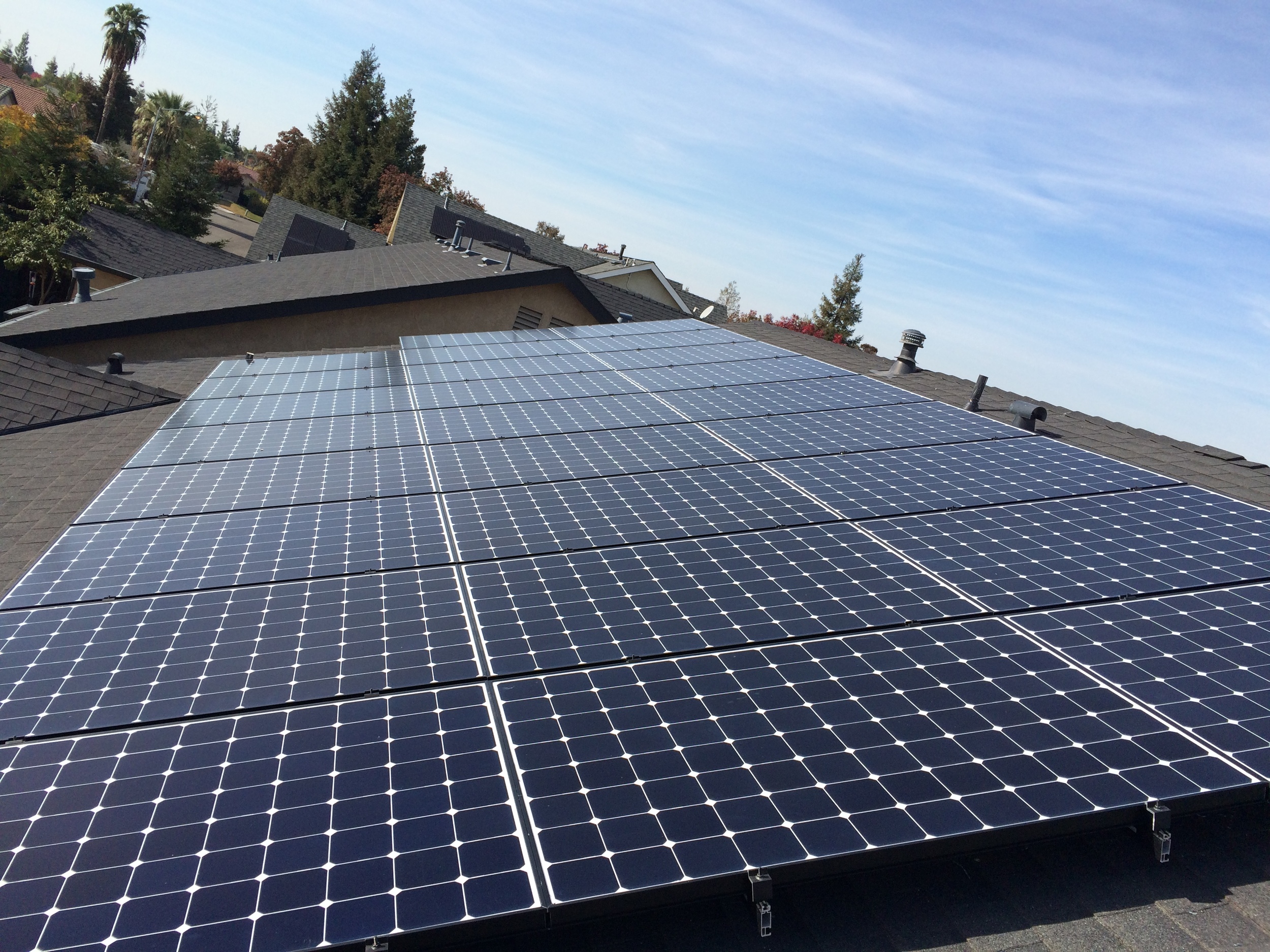 Residential Pacific Solar Installation