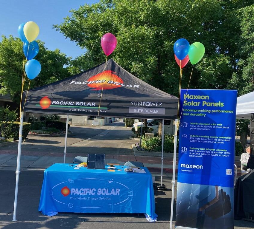 🎈😁 Find us at the Old Town Motorama today if you&rsquo;re ready to get started or have any questions about solar. 

#PacificSolar #PacSol #Fresno #Clovis #OldTownClovis #ClovisEvents #Motorama #CentralValley #Solar