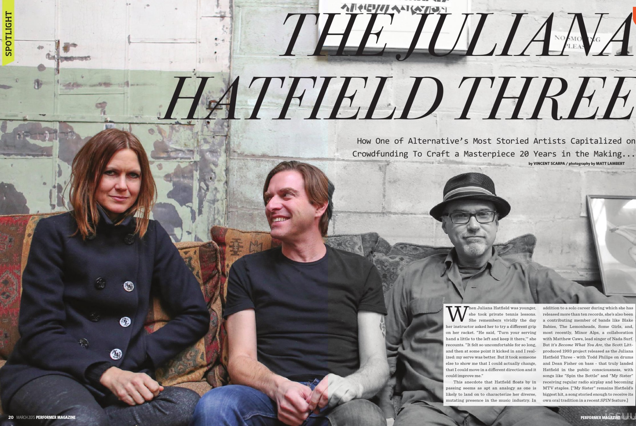 Juliana Hatfield: Our March 1994 Cover Story