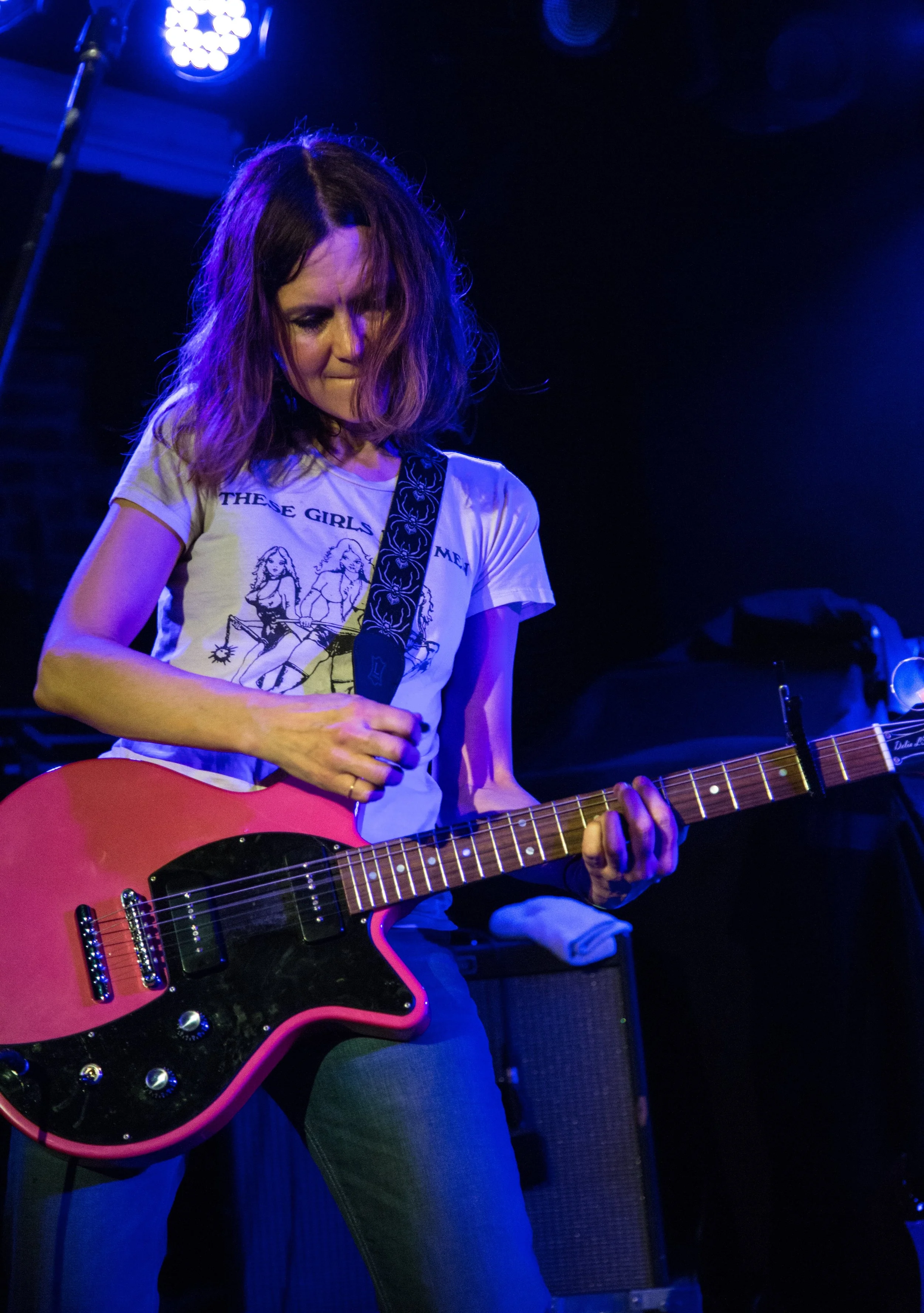Juliana Hatfield at The Mercury Lounge, New York - April 26, 2017. Photo: David Young