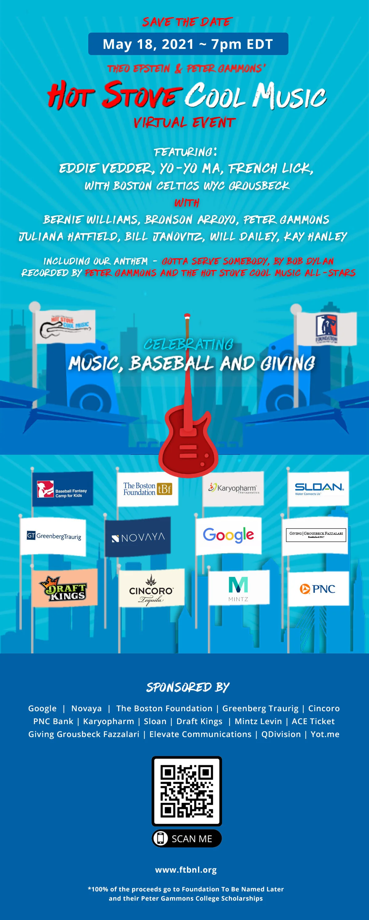 Hot Stove Cool Music 2021 Virtual Event