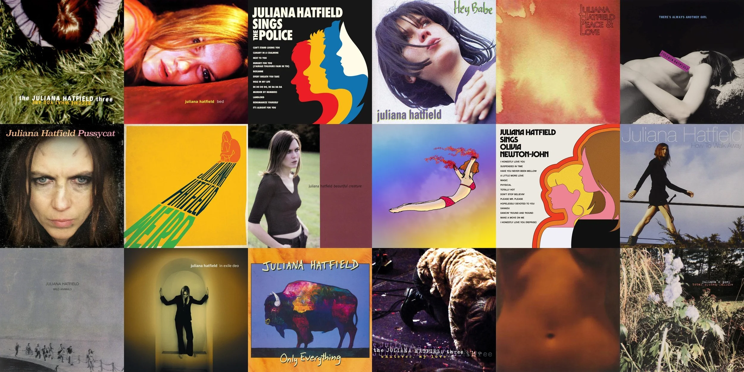 Albumism Readers' Poll - Favorite Juliana Hatfield Albums of All Time Revealed &amp; Ranked